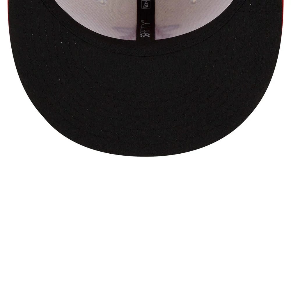 This is a LA Angels MLB City Connect Red 59FIFTY Fitted Cap 2