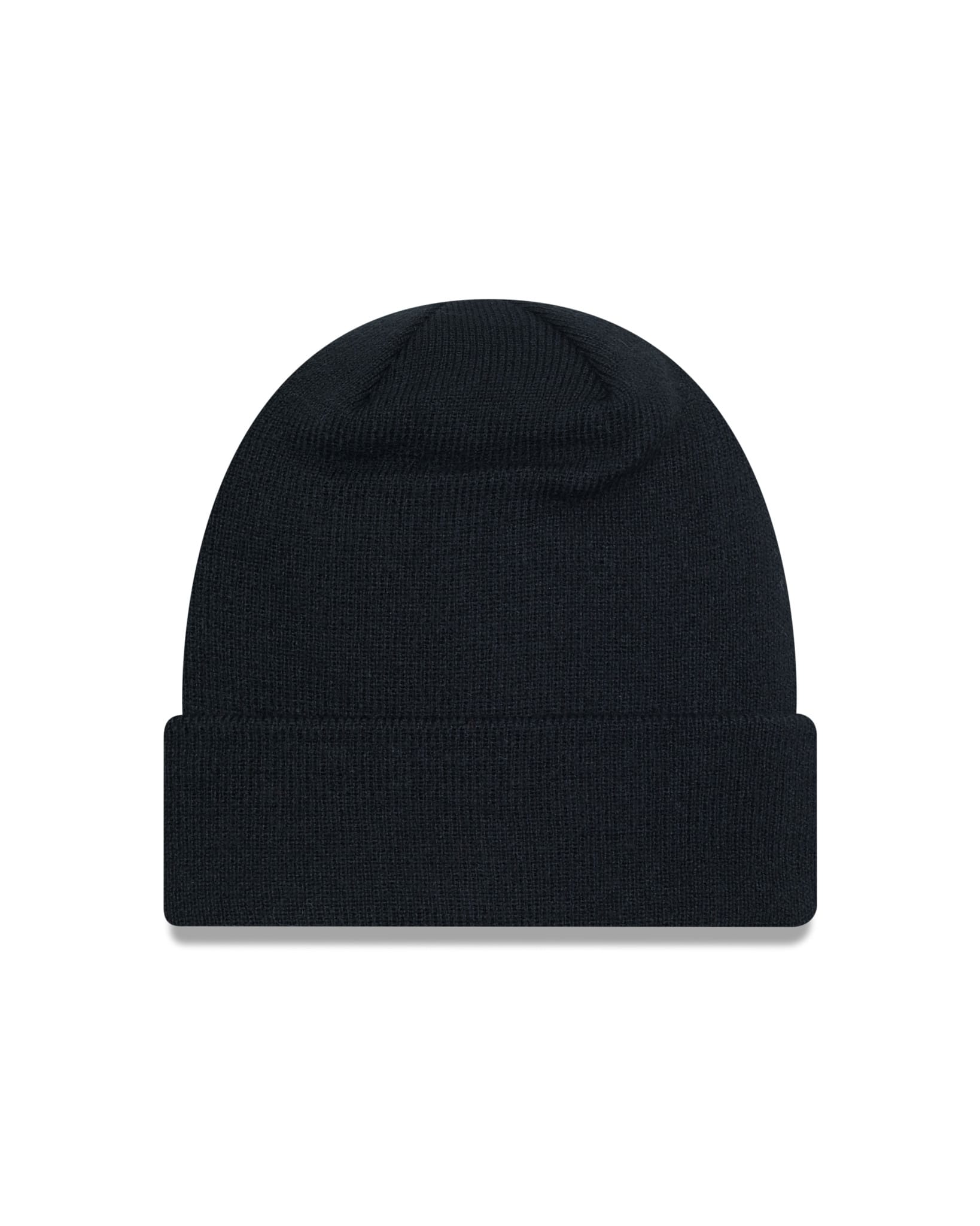 This is a AC Milan Black Cuff Knit Beanie Hat 2