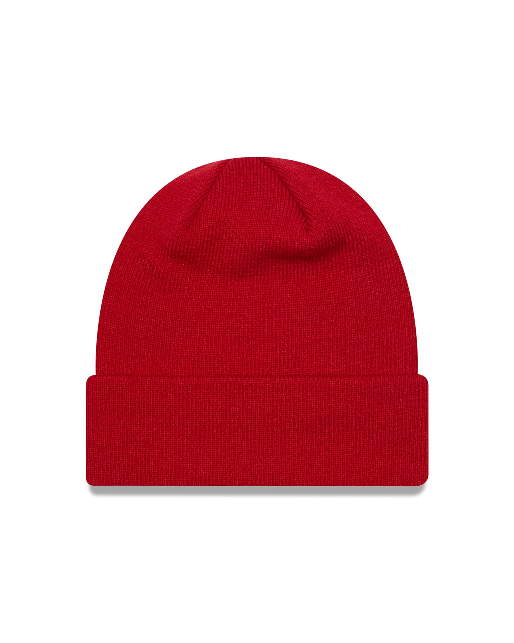 This is a AC Milan Red Cuff Knit Beanie Hat 2