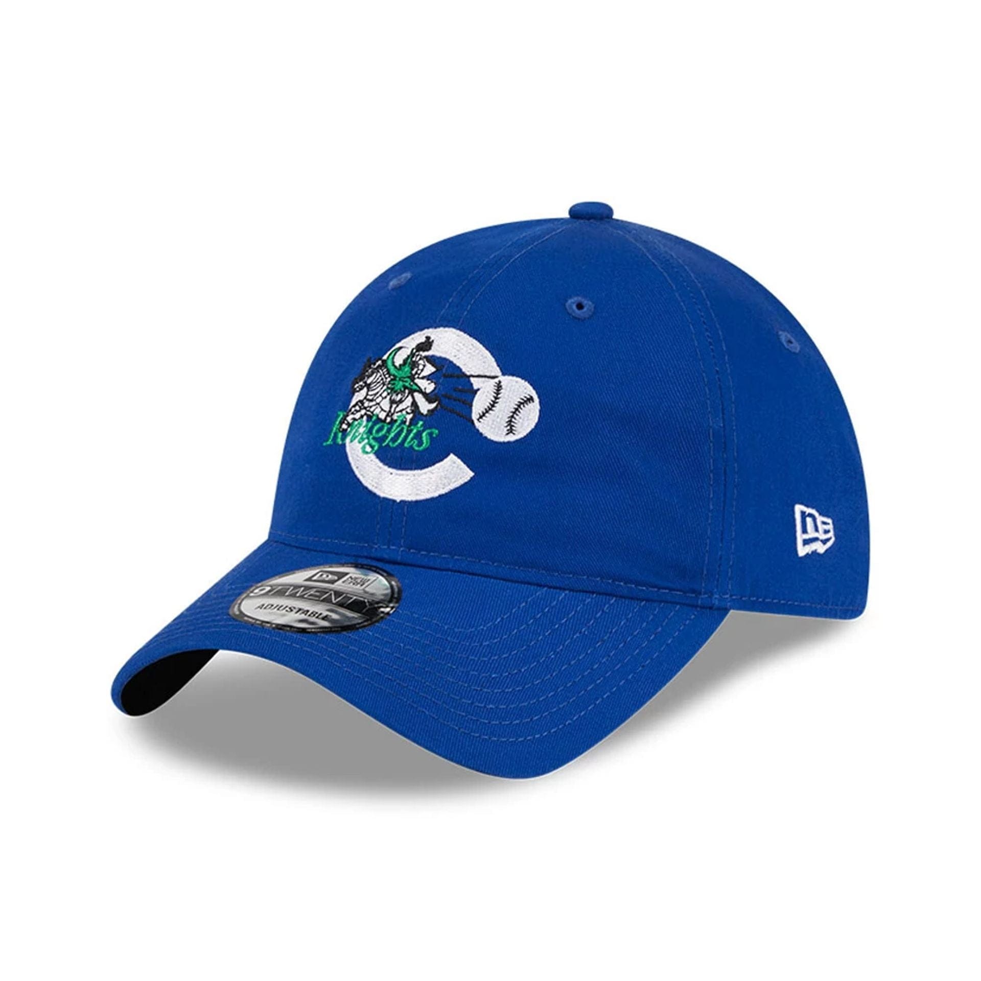 This is a Charlotte Knights MiLB Theme Night Blue 9TWENTY Adjustable Cap 1