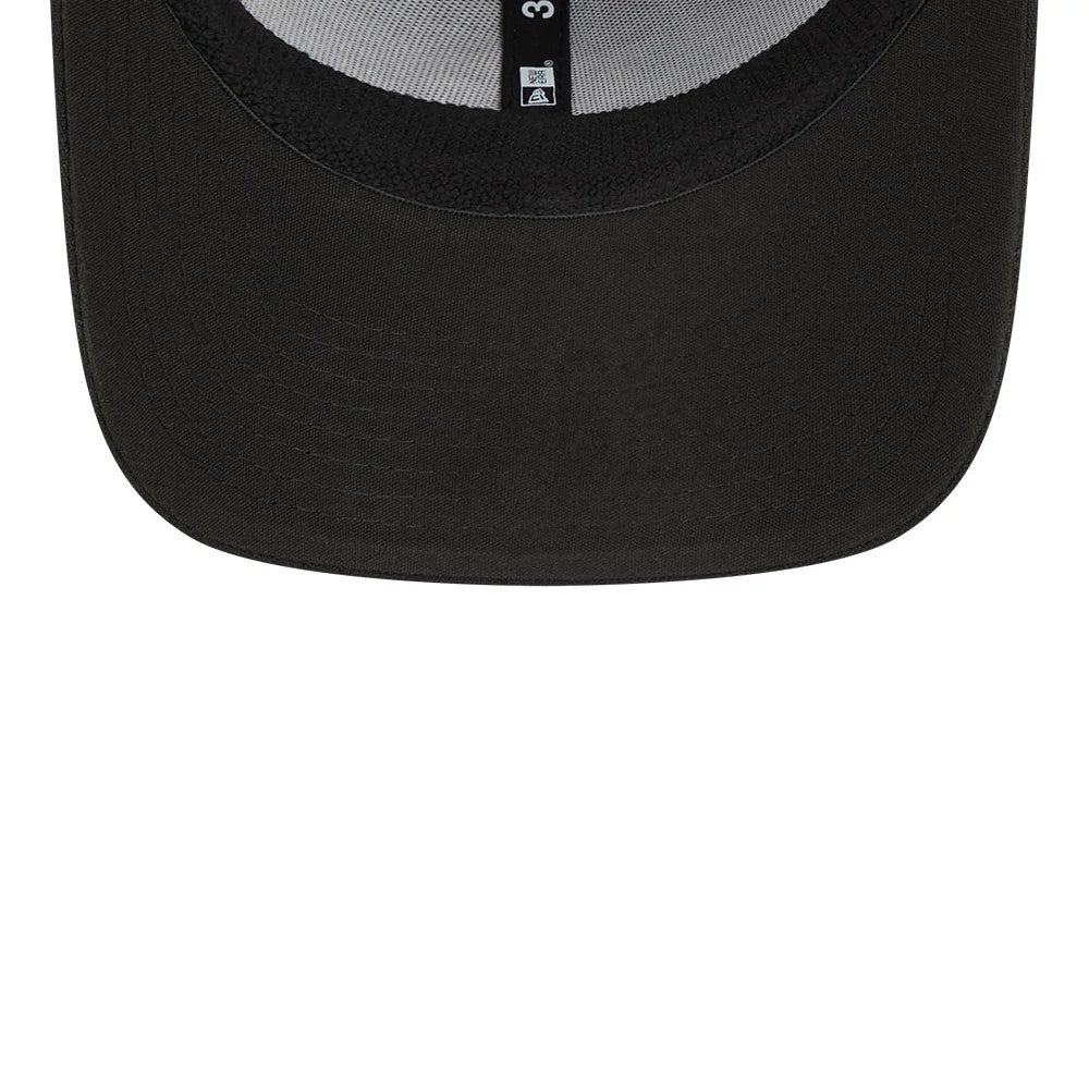 Pictured is this MLB Evergreen New York Yankees 39THIRTY Stretch Fit cap in black. 11