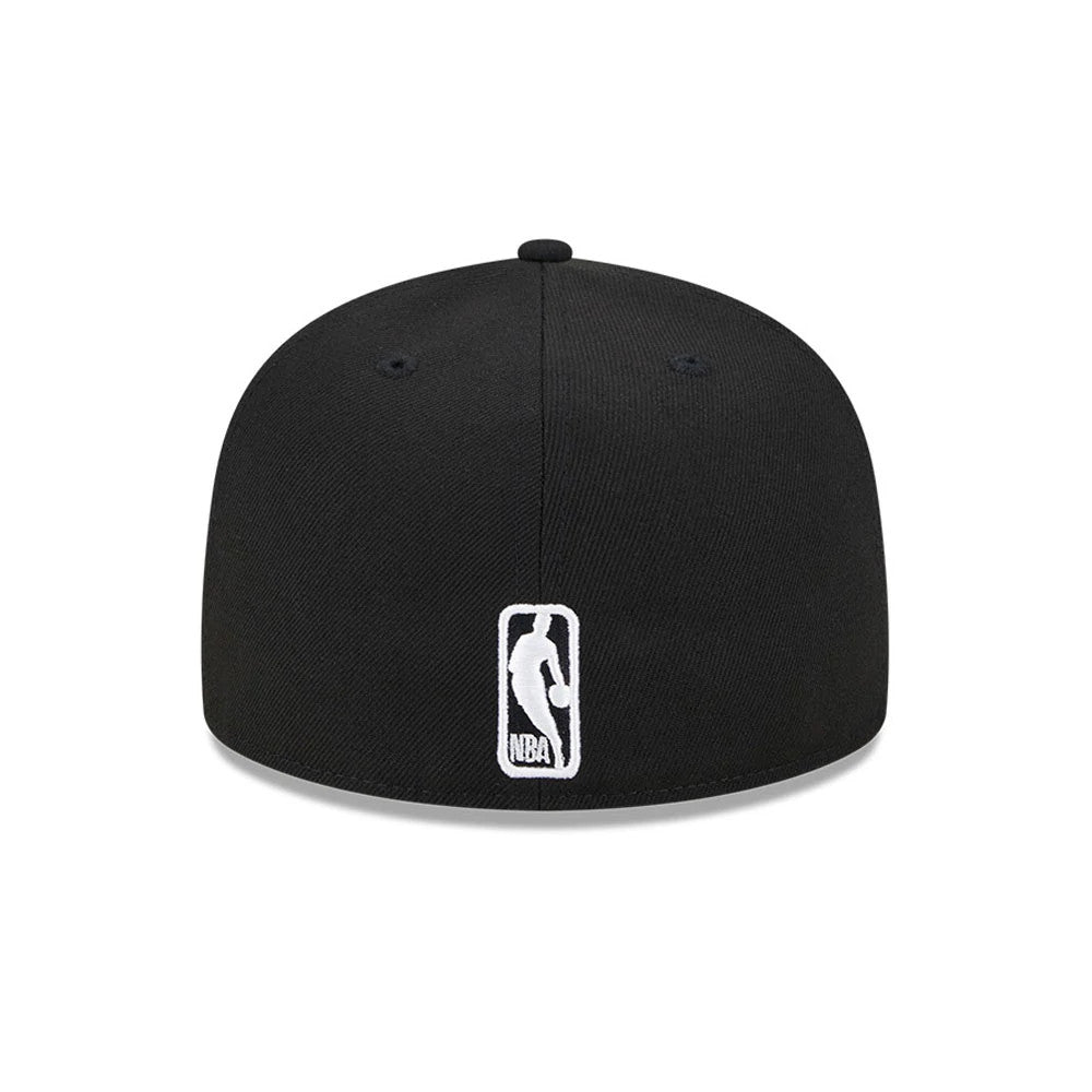 Pictured is this NBA Evergreen LA Lakers 59FIFTY Fitted cap in black. 7