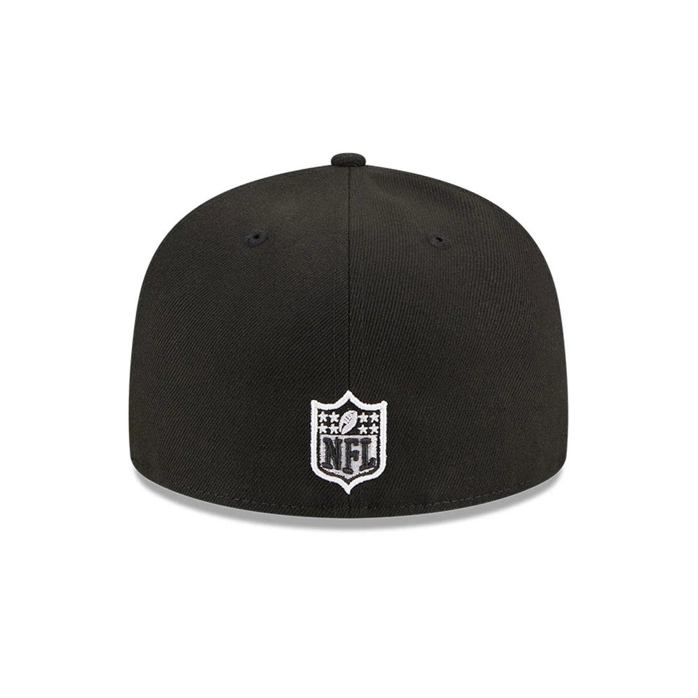 Pictured is this NFL Evergreen Philadelphia Eagles 59FIFTY Fitted cap in black. 7