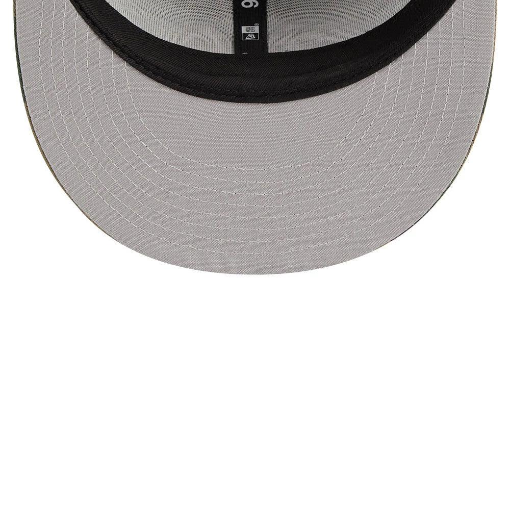 Pictured is this MLB Evergreen New York Yankees 9FIFTY Trucker cap in camo. 2