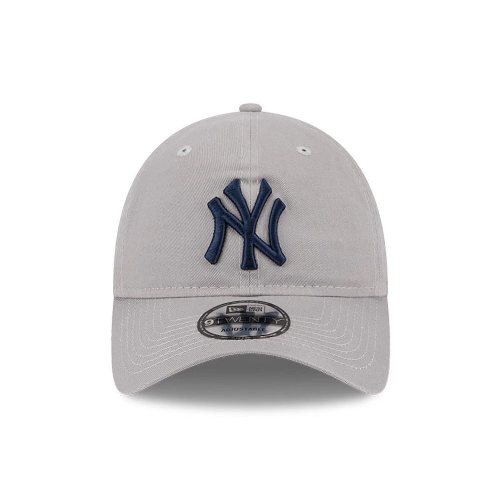 Pictured is this MLB Evergreen New York Yankees 9TWENTY cap in grey. 3