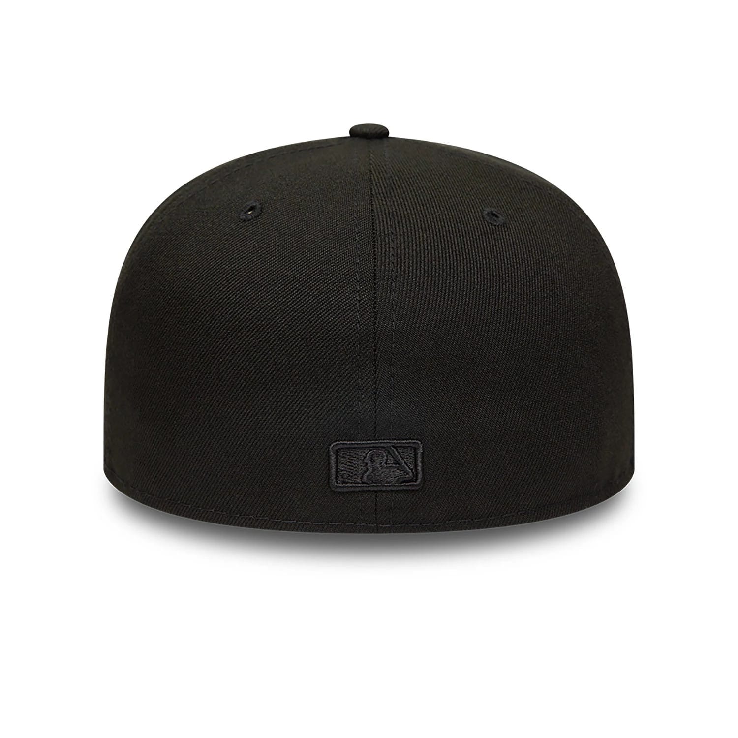This is a Boston Red Sox MLB Black on Black 59FIFTY Fitted Cap 3
