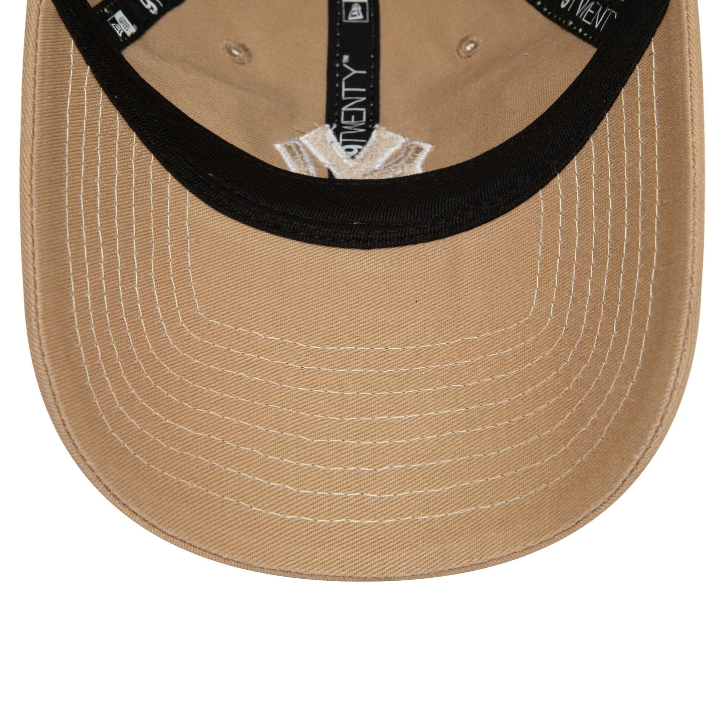 This is a New York Yankees Womens Washed Beige 9TWENTY Adjustable Cap 5