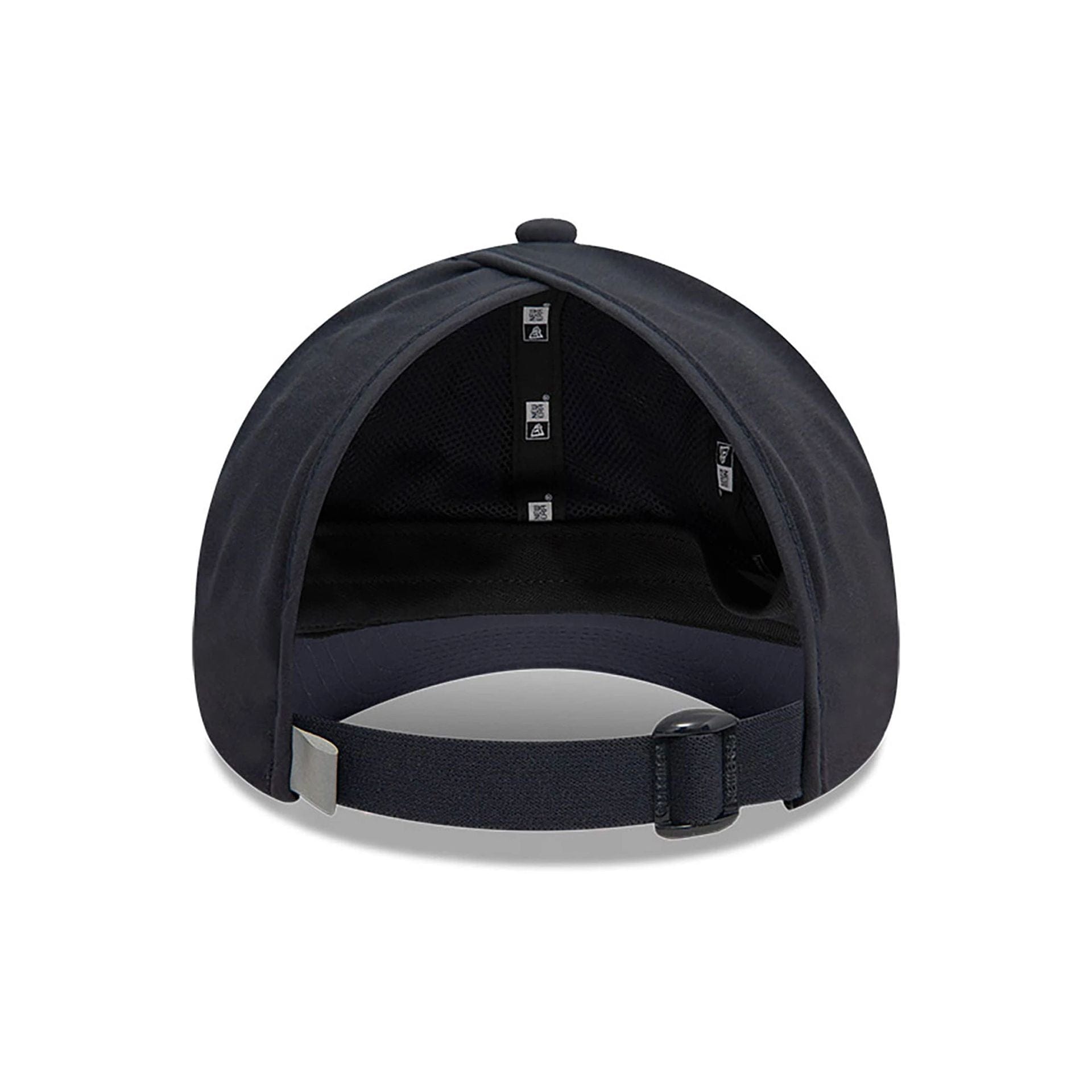 This is a New Era Womens Open Back Black 9FORTY Adjustable Cap 2