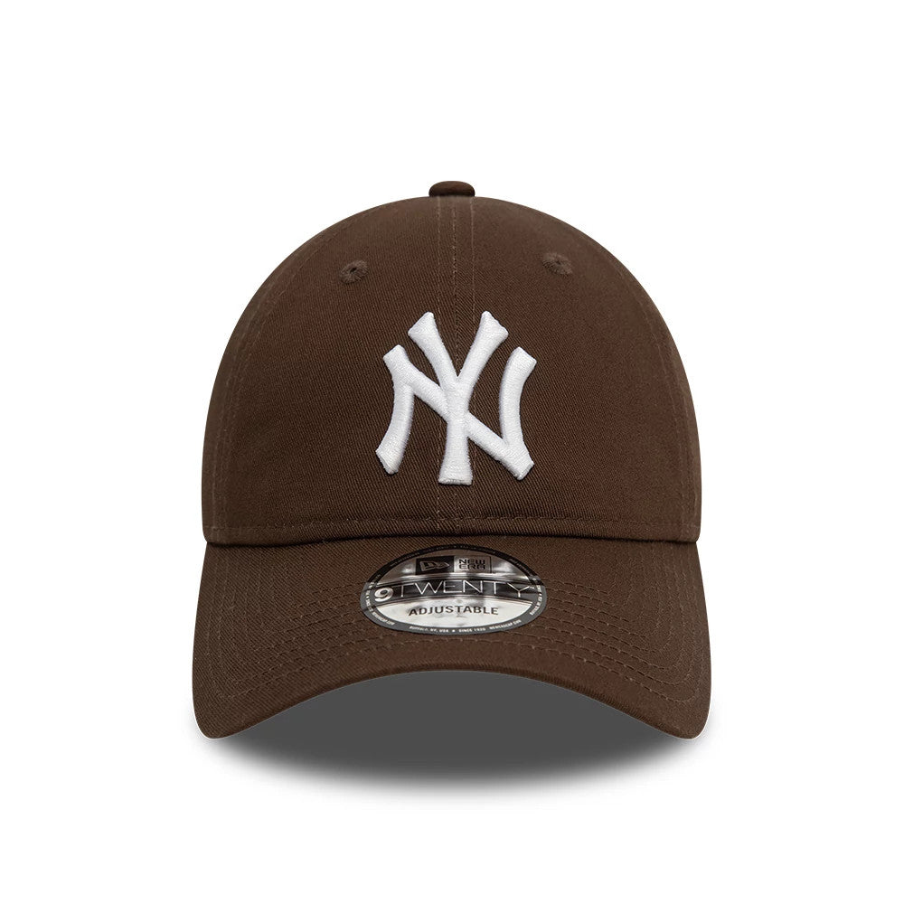 This is a New York Yankees League Essential Dark Brown 9TWENTY Adjustable Cap 2