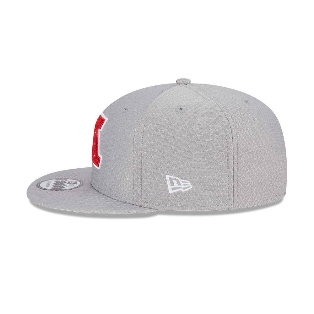 Pictured is this NFL Pro Bowl 2025 AFC Logo 9FIFTY Snapback Adjustable cap in grey. 4