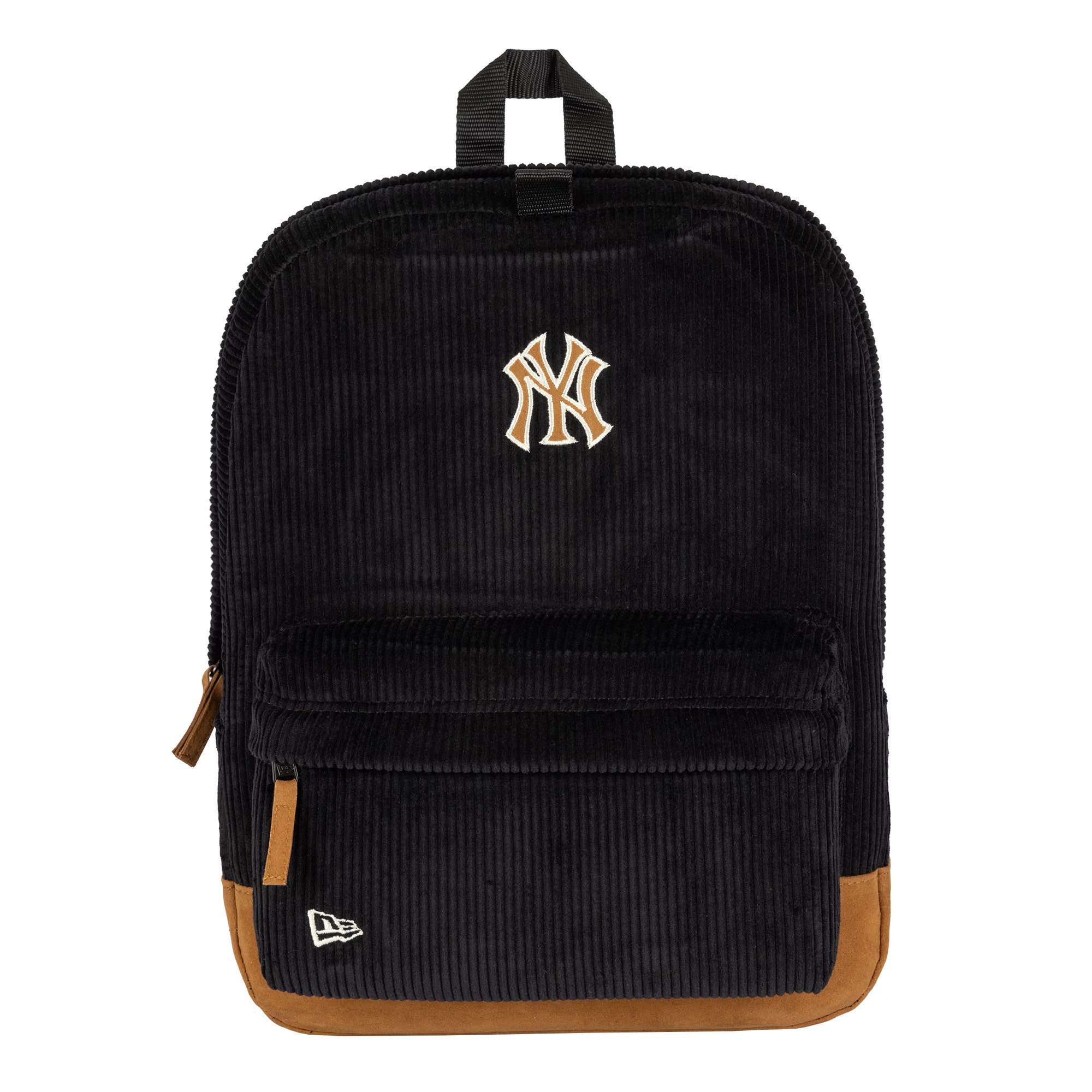 This is a New York Yankees Cord Black Stadium Backpack 2