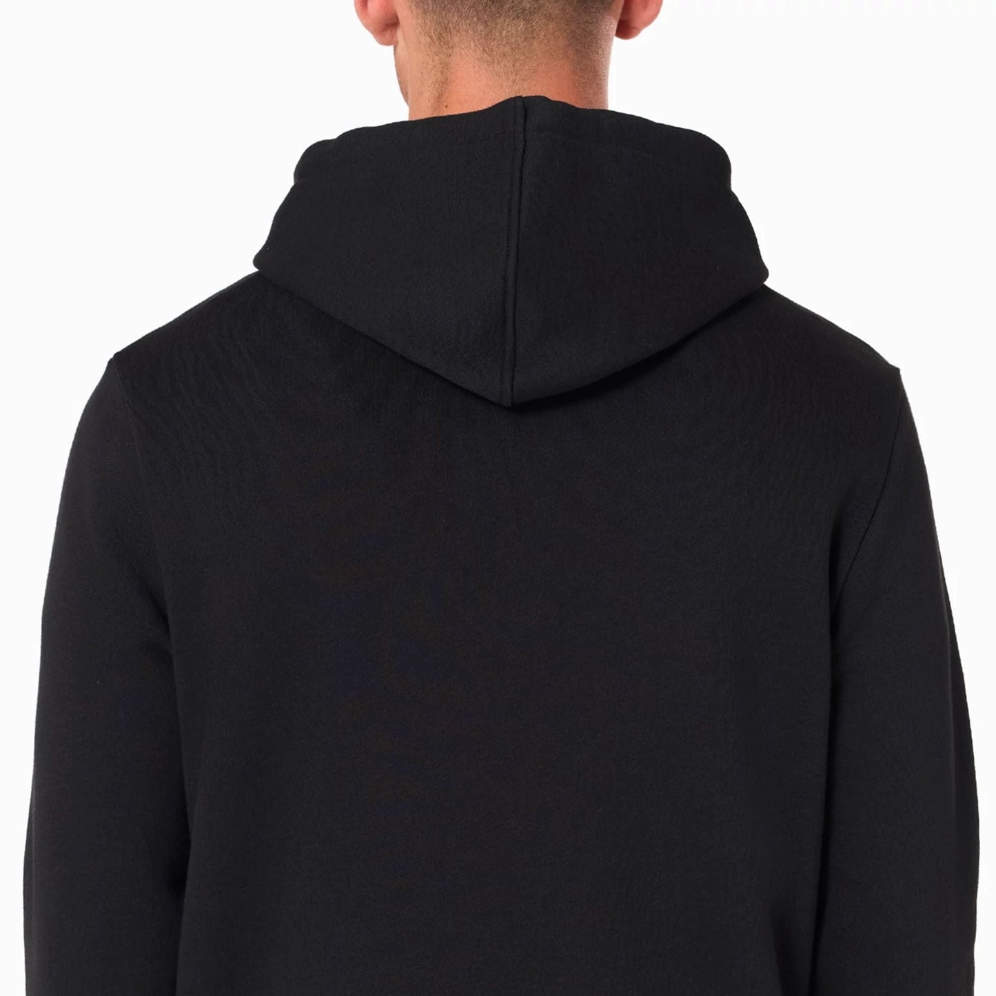 The Male model is wearing LA Clippers NBA Black Pullover Hoodie 6