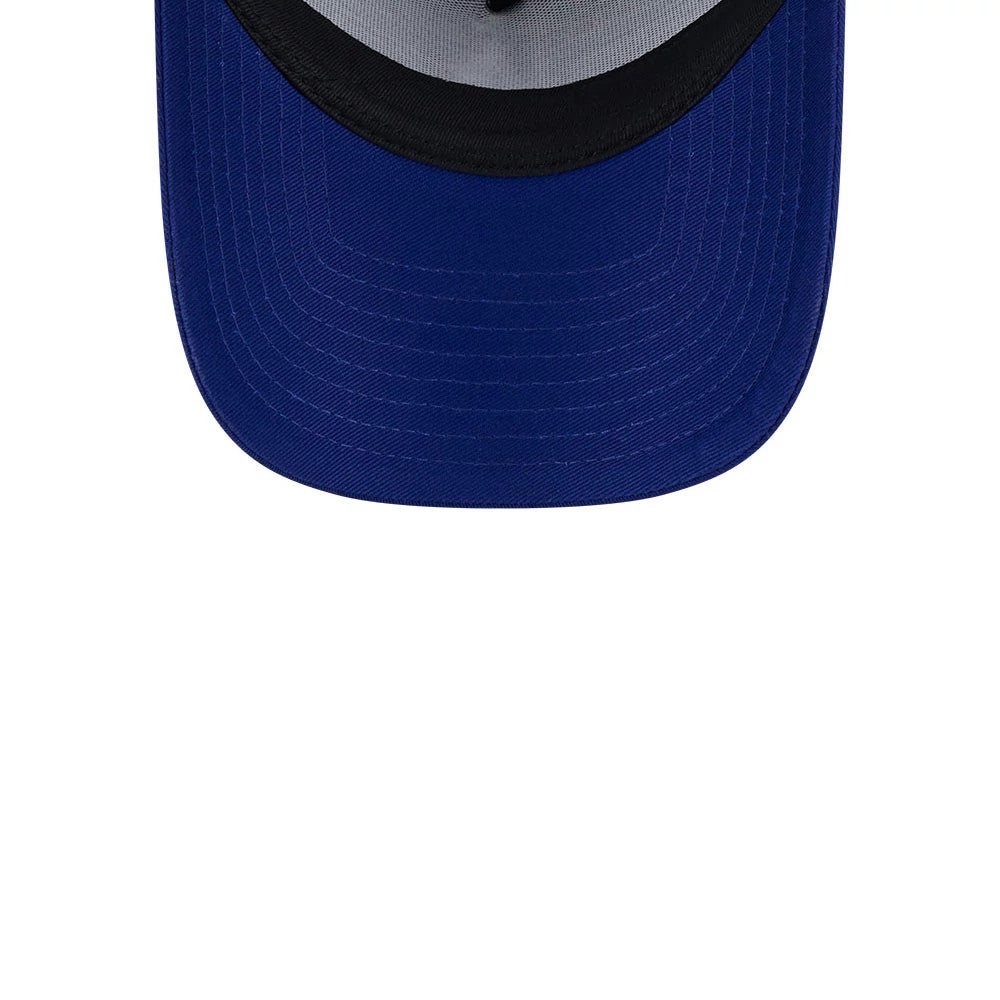 Pictured is this MLB Evergreen LA Dodgers 9FORTY A-Frame cap in dark blue. 14