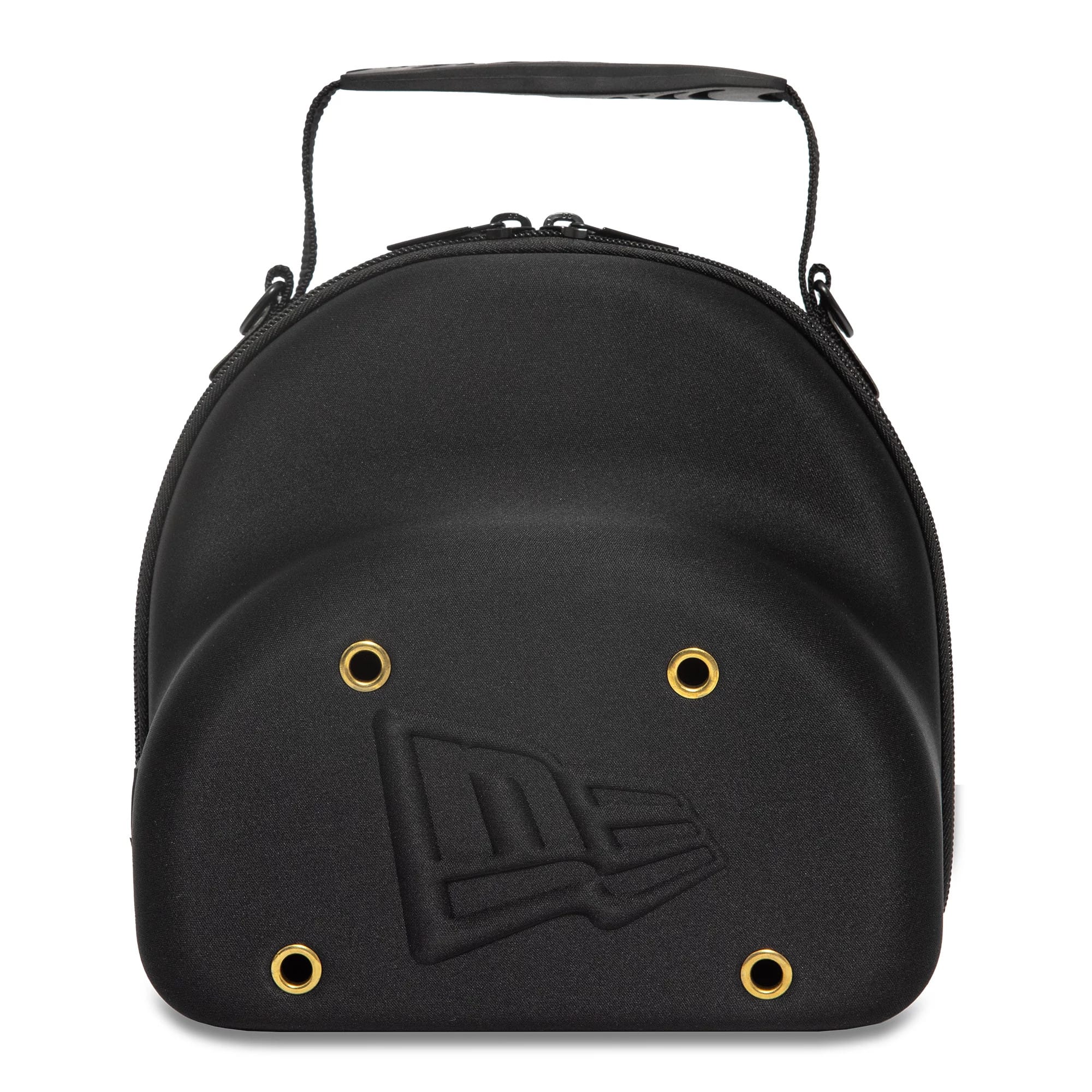 This is a New Era Black 2Pk 59FIFTY Fitted Cap Carrier 3