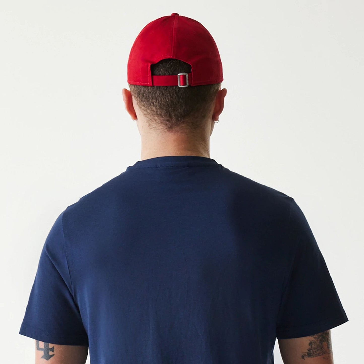 The Male model is wearing Texas Rangers MLB Regular Dark Blue T-Shirt 7