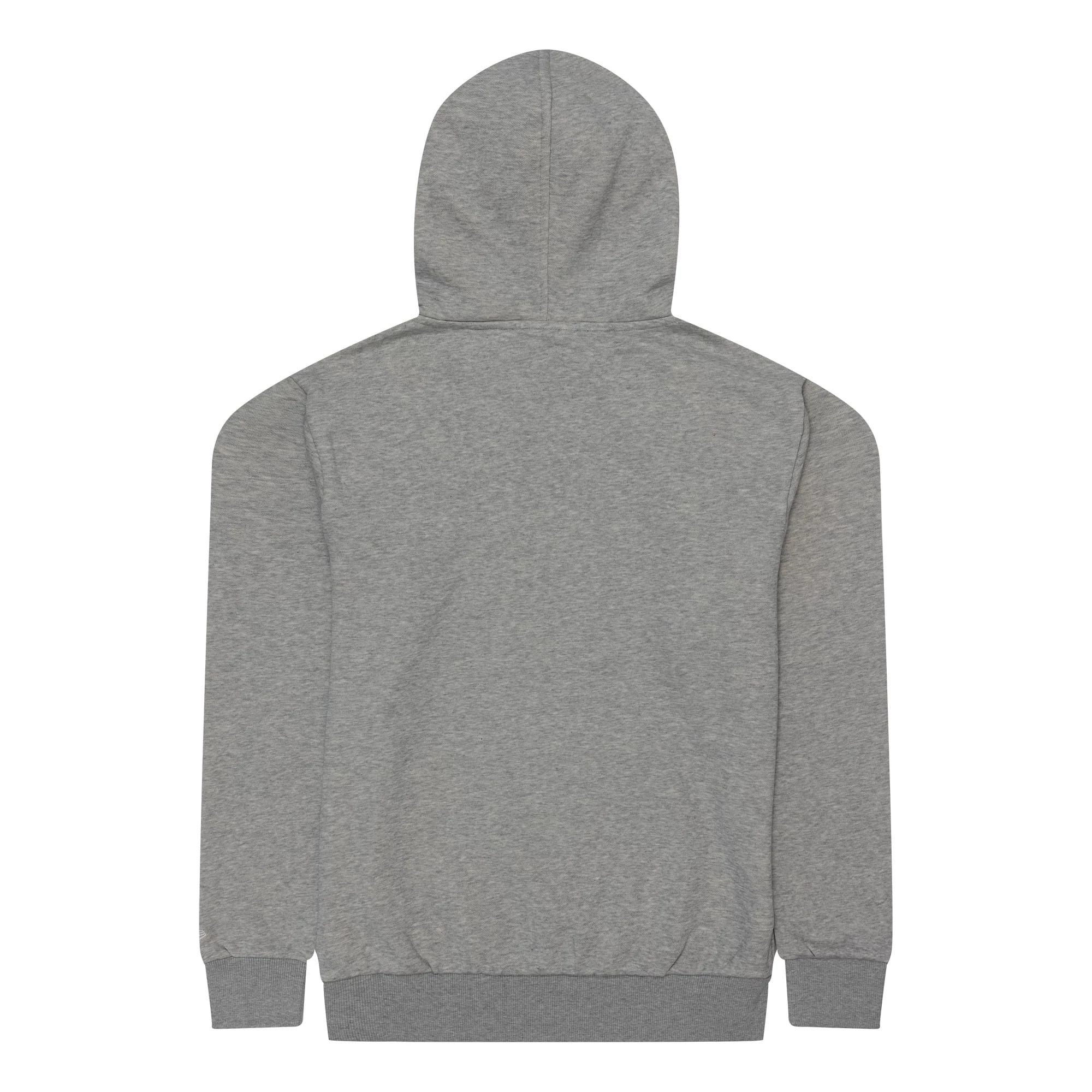 The Male model is wearing MLB Generic Logo MLB Regular Grey Pullover Hoodie 2