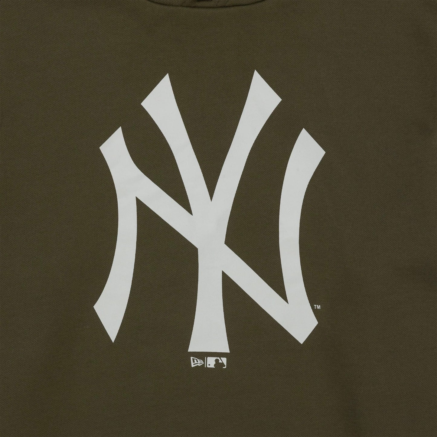 The Male model is wearing New York Yankees MLB Regular Green Pullover Hoodie 3