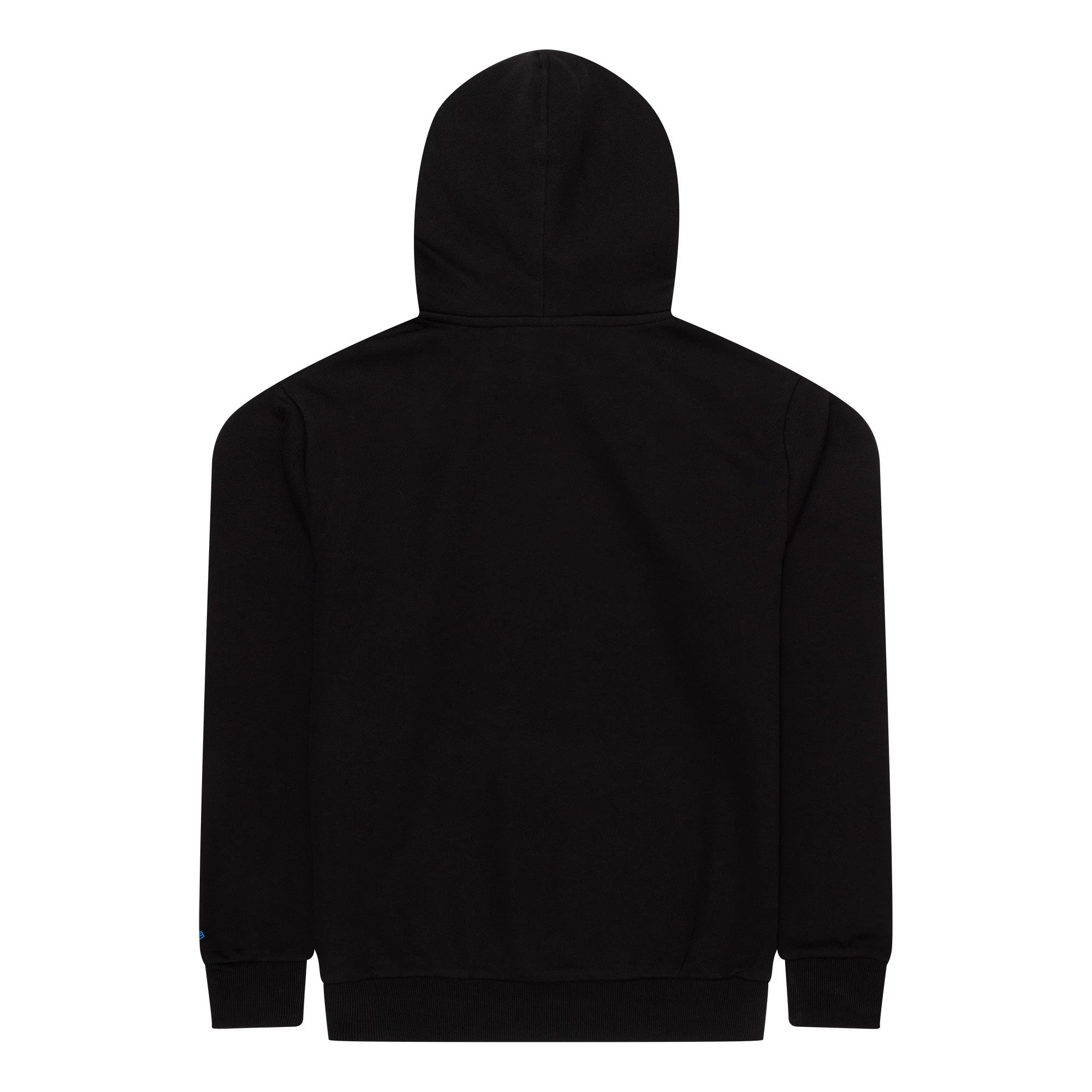 The Male model is wearing Miami Marlins MLB Regular Black Pullover Hoodie 2