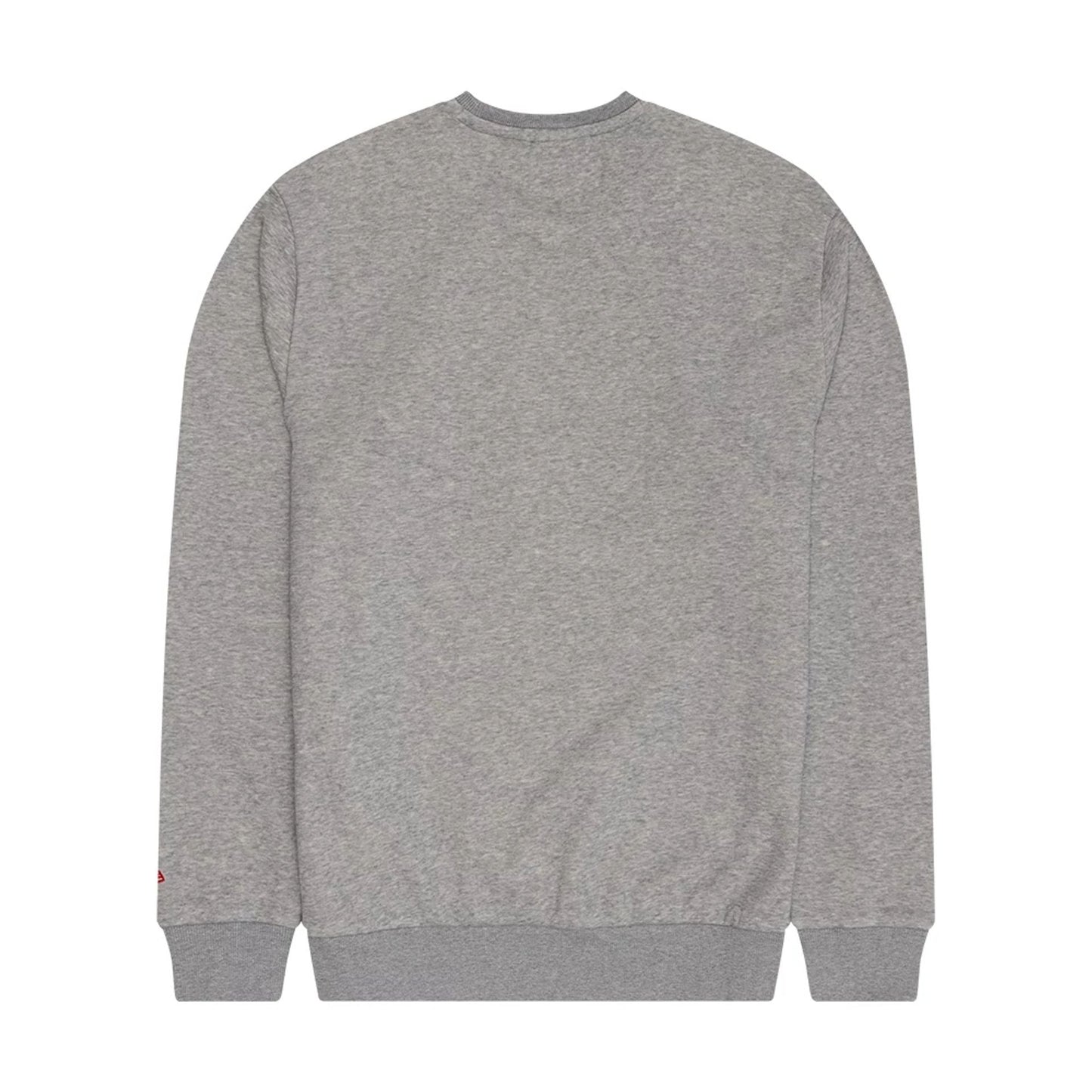 The Male model is wearing NFL Generic Logo Grey Crew Neck Sweater 2