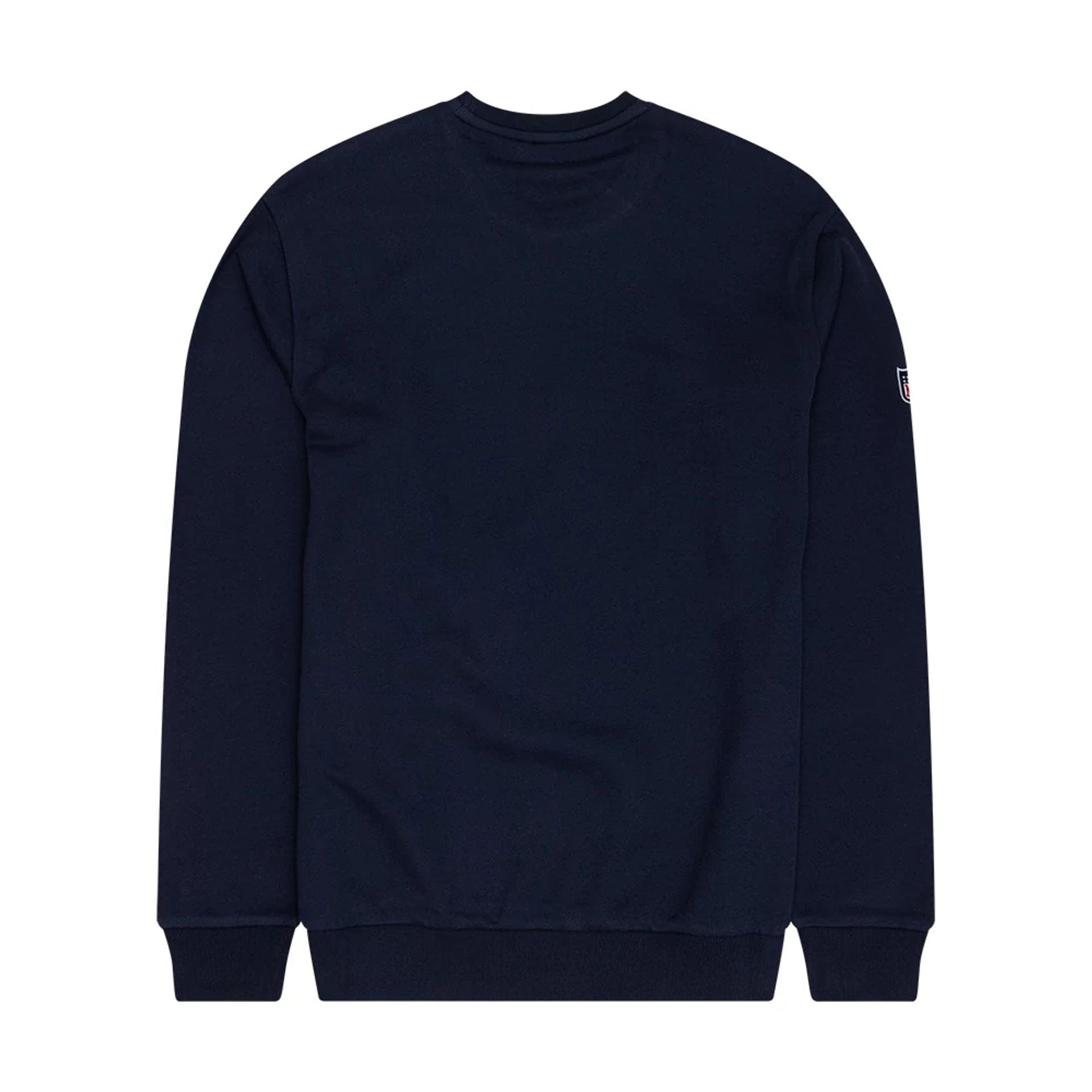 The Male model is wearing Seattle Seahawks NFL Dark Blue Crew Neck Sweater 2