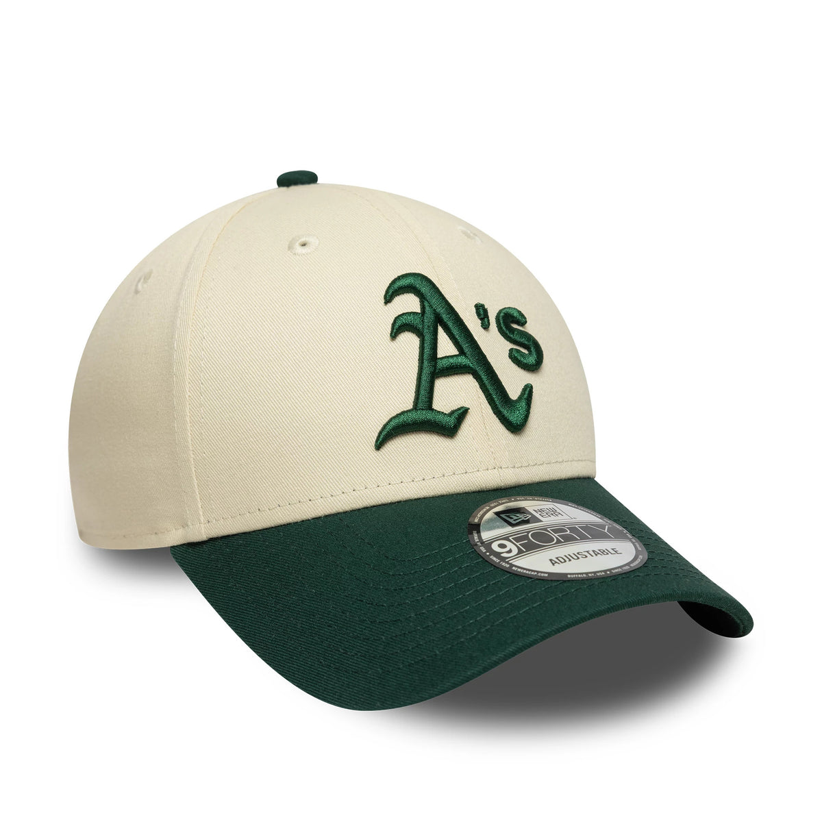 This is a Athletics Colour Block Cream 9FORTY Adjustable Cap 3
