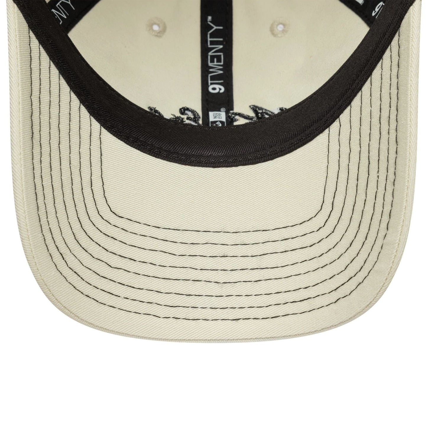 This is a New Era Contrast Stitch Cream 9TWENTY Adjustable Cap 5