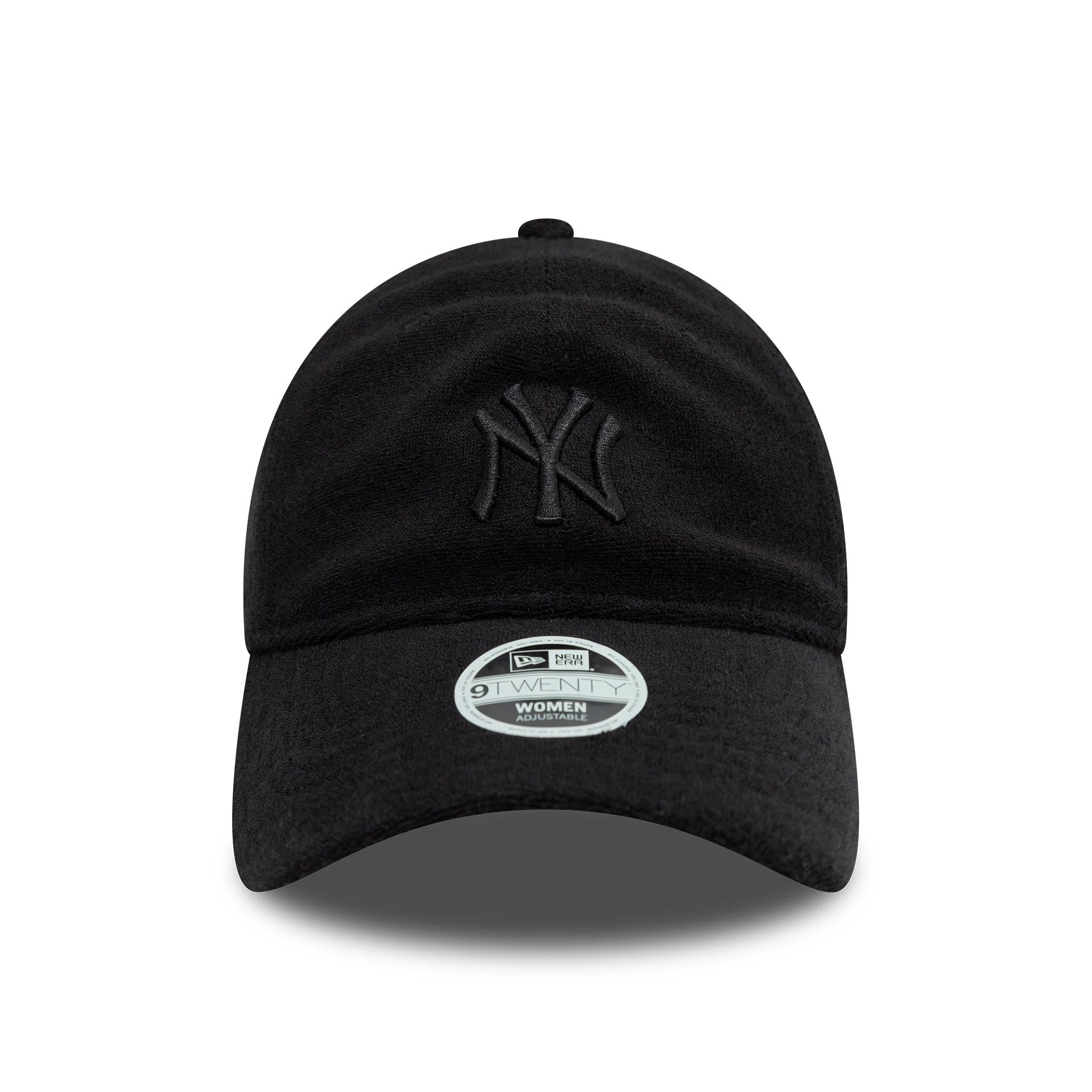 This is a New York Yankees Womens Towelling Black 9TWENTY Adjustable Cap 2