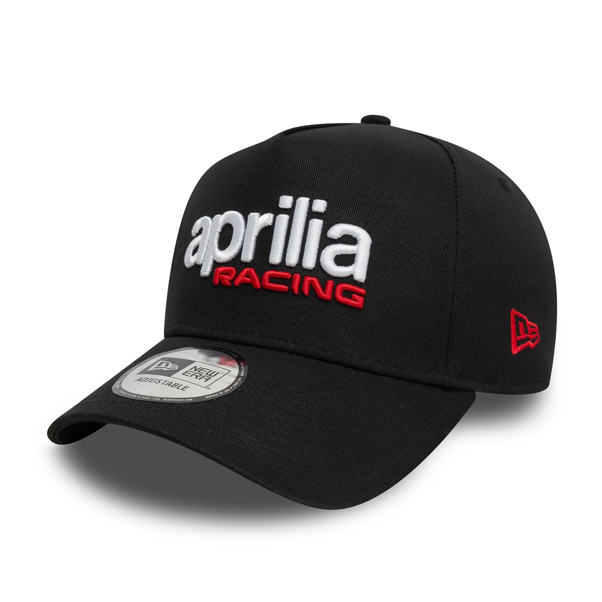 This is a Aprilia Essential Black 9FORTY A-Frame Adjustable Cap 1