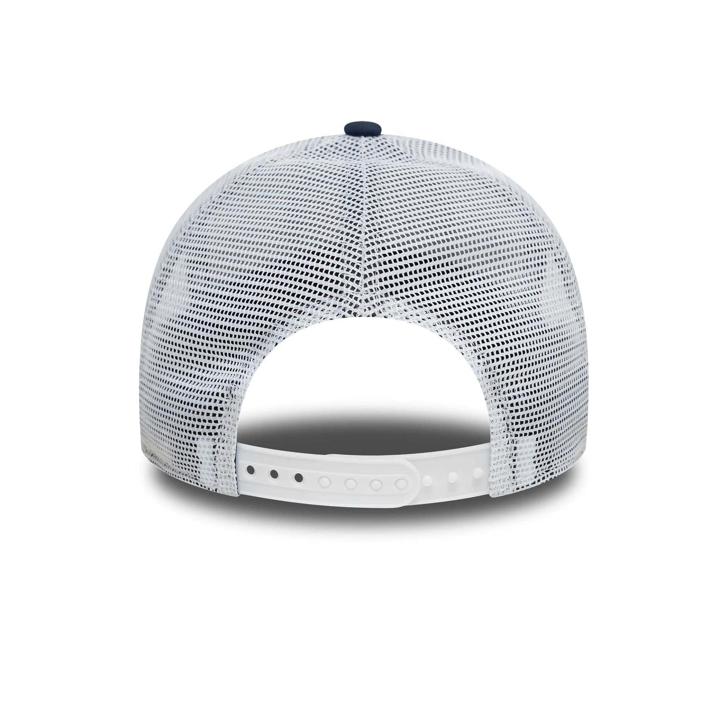 This is a Red Bull Racing Abstract White 9FORTY A-Frame Trucker Adjustable Cap 5