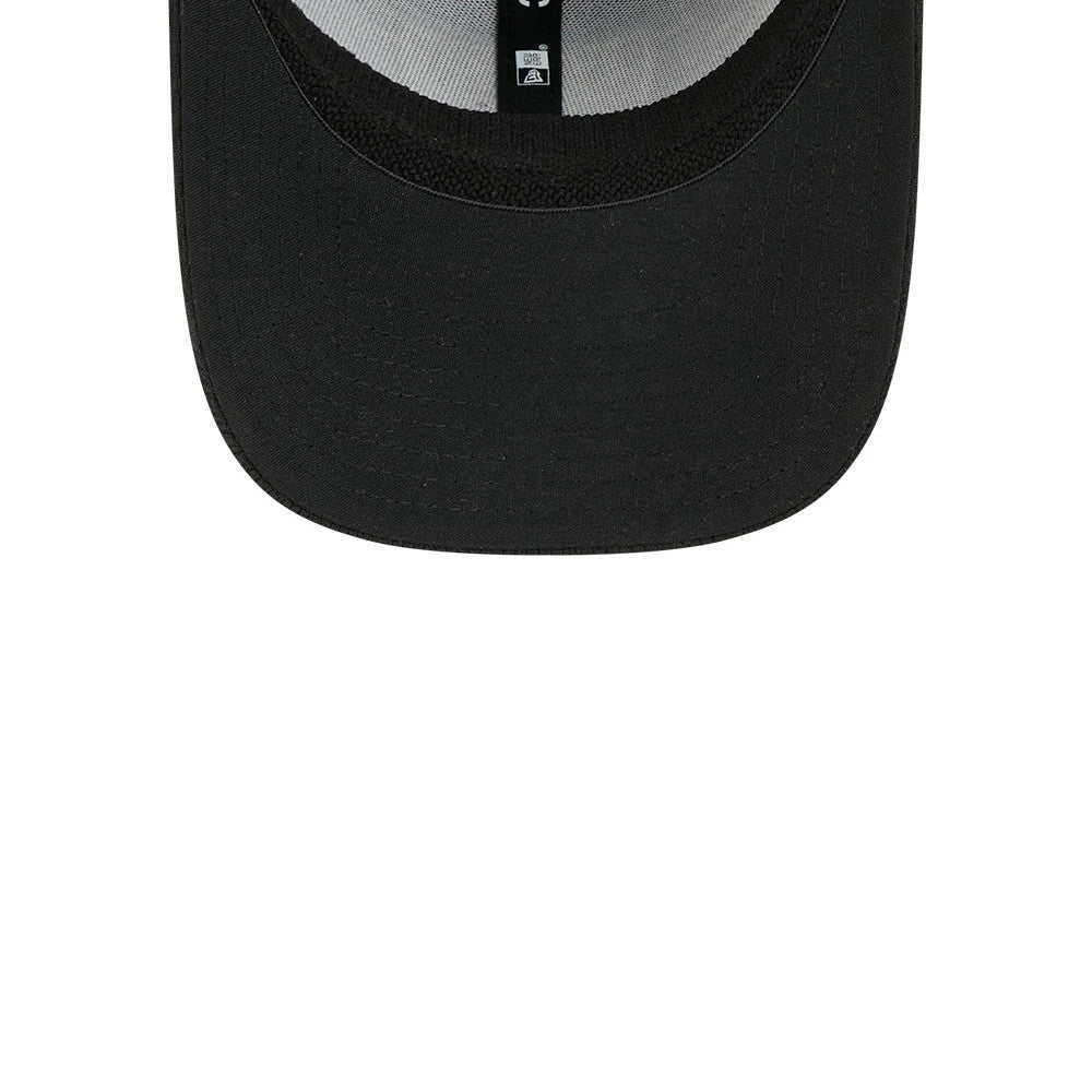 Pictured is this NFL Evergreen Las Vegas Raiders 39THIRTY Stretch Fit cap in black. 7