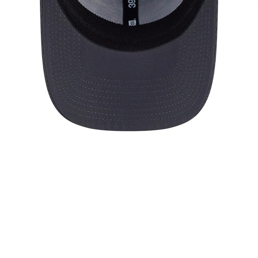 Pictured is this MLB Evergreen Houston Astros 39THIRTY Stretch Fit cap in dark grey. 7