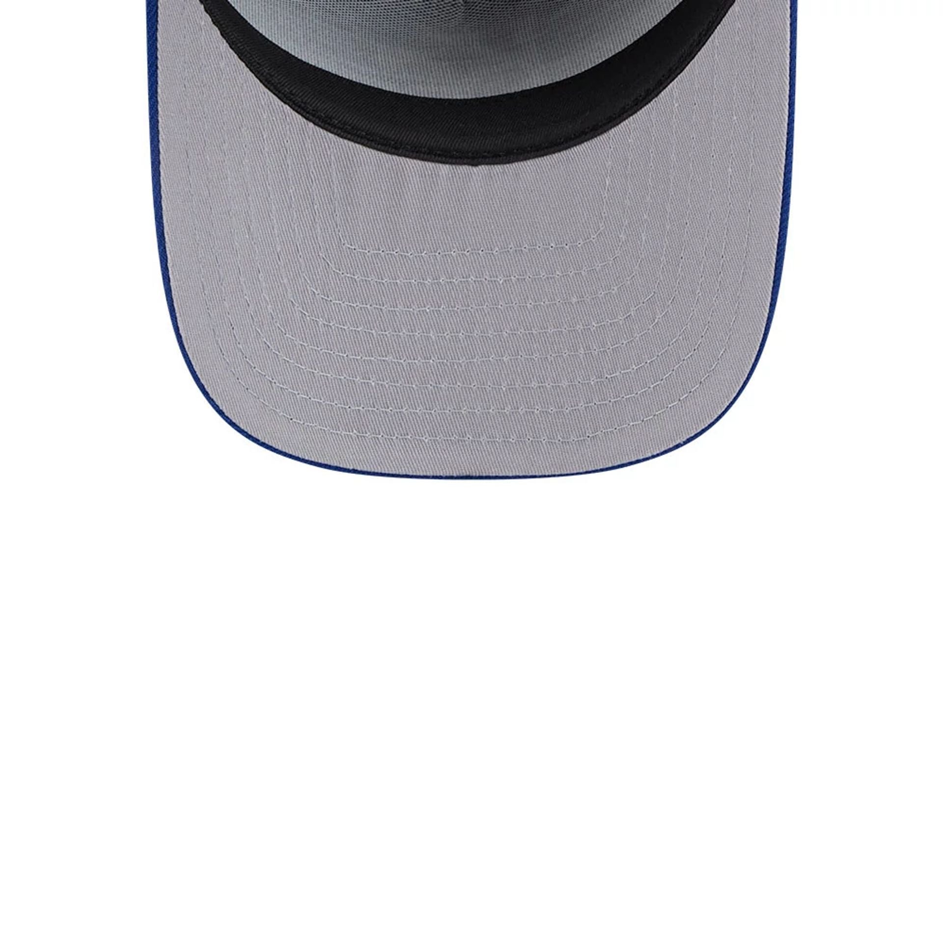 Pictured is this MLB Evergreen Kansas City Royals 9FIFTY A-Frame Snapback cap in blue. 2