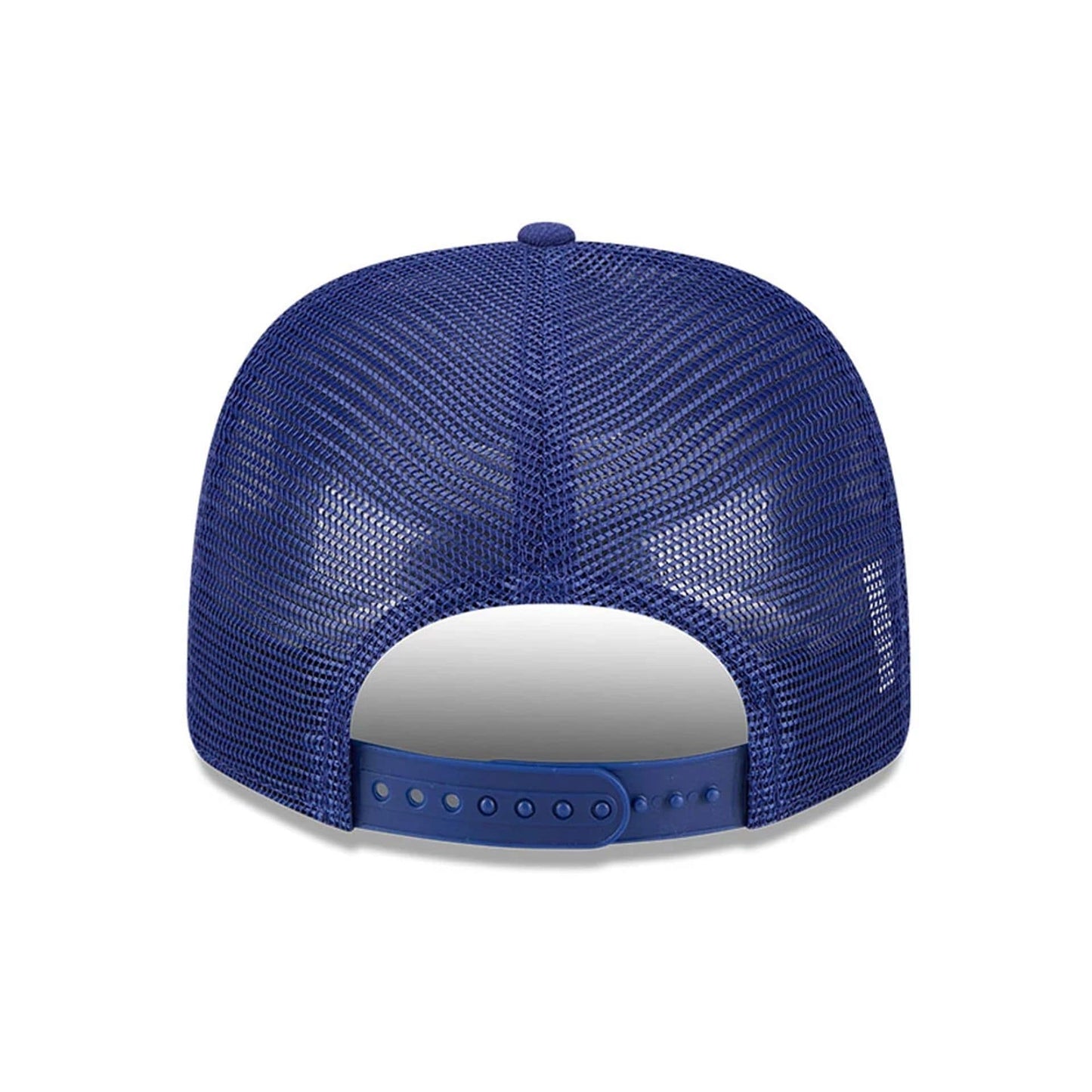 Pictured is this MLB Evergreen LA Dodgers 9SEVENTY Stretch Snap cap in dark blue. 7