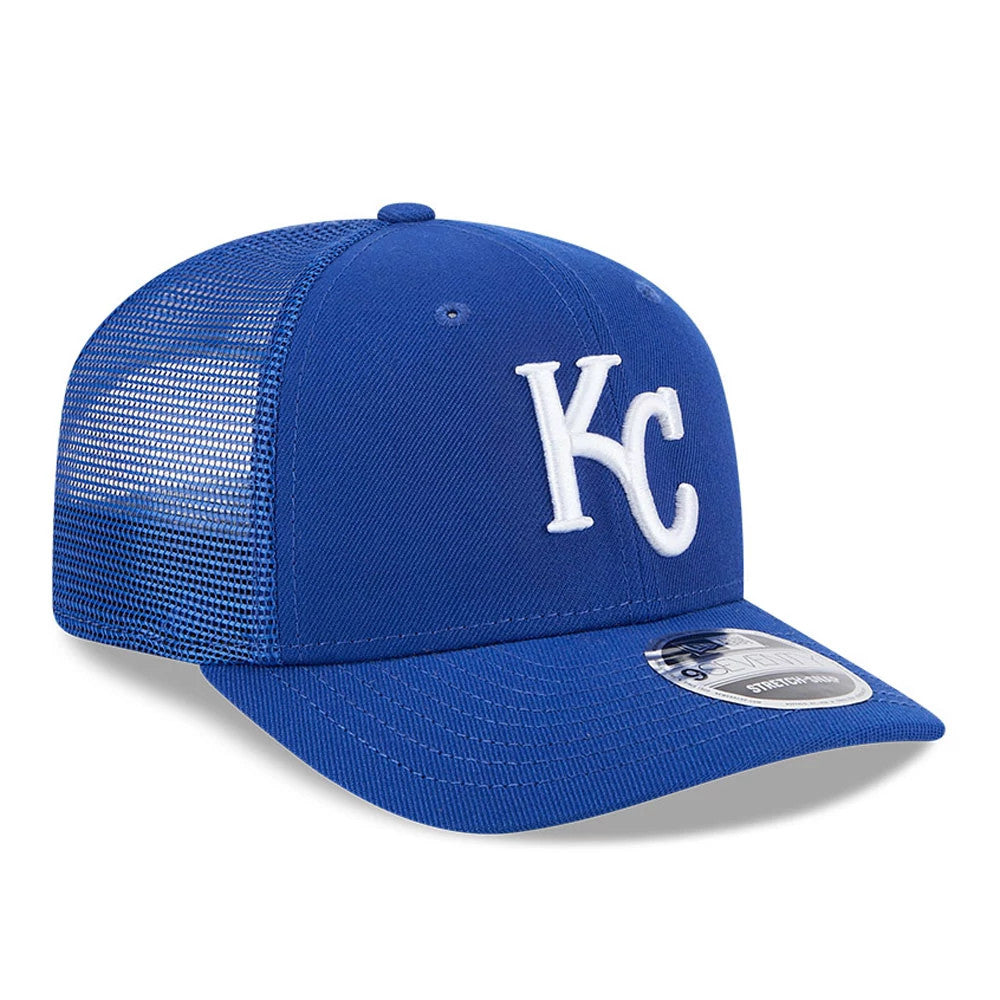 Pictured is this MLB Evergreen Kansas City Royals 9SEVENTY Stretch Snap cap in blue. 4