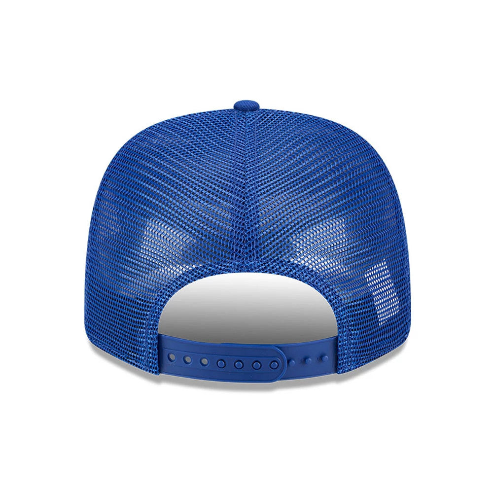 Pictured is this MLB Evergreen Kansas City Royals 9SEVENTY Stretch Snap cap in blue. 7