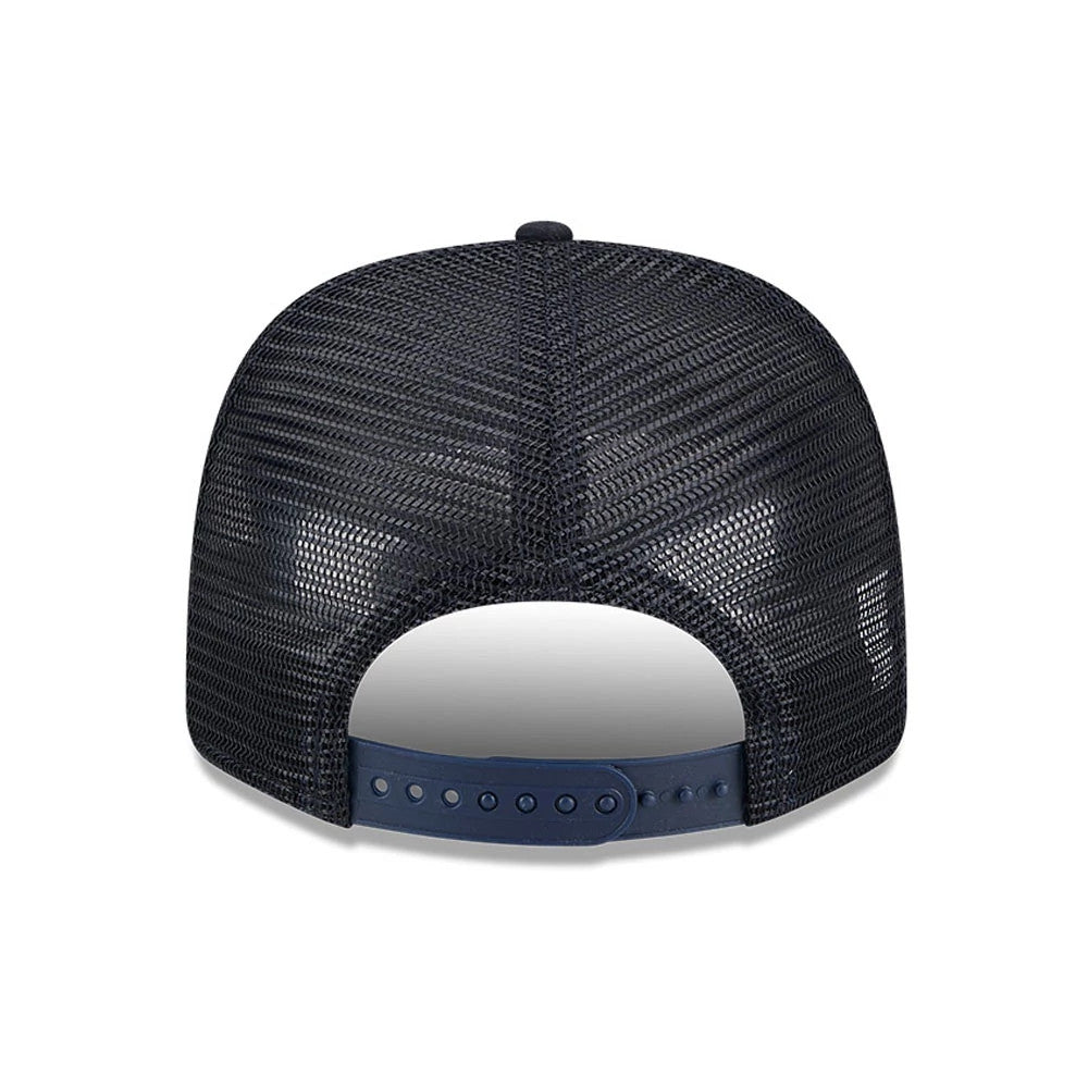 Pictured is this MLB Evergreen Houston Astros 9SEVENTY Stretch Snap cap in navy. 7