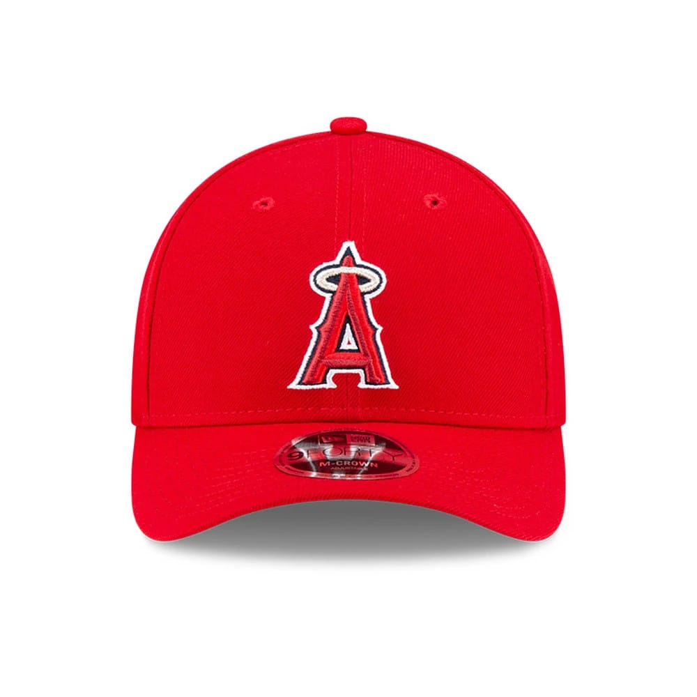 This is a LA Angels MLB Player Replica Red 9FORTY M-Crown Adjustable Cap 2