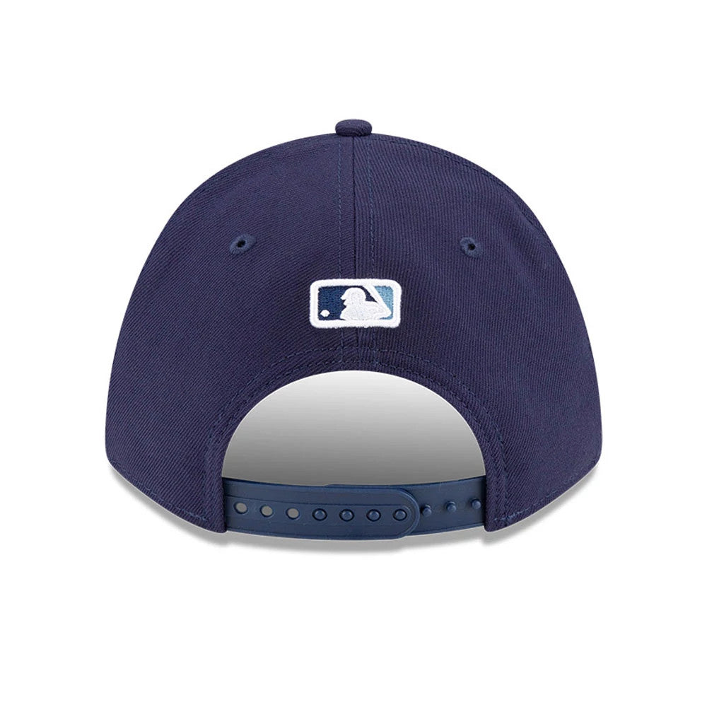 This is a Tampa Bay Rays MLB Player Replica Navy 9FORTY M-Crown Adjustable Cap 4
