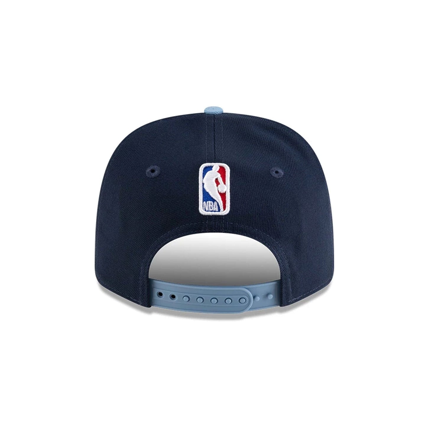 This is a Memphis Grizzlies NBA Statement Pastel Blue 9SEVENTY Stretch Snap Adjustable Cap 7