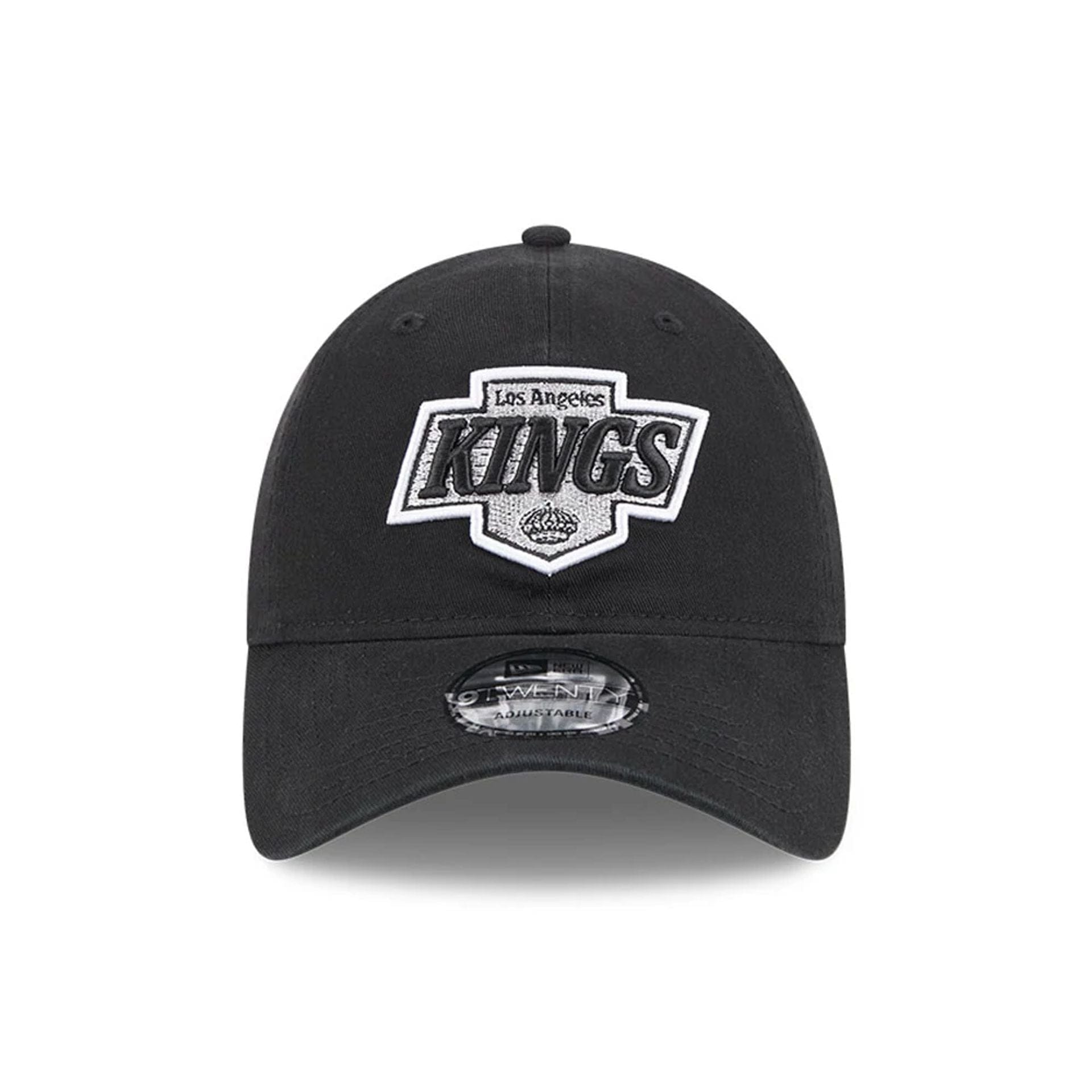This is a LA Kings NHL Official Team Colours Black Washed 9TWENTY Adjustable Cap 2
