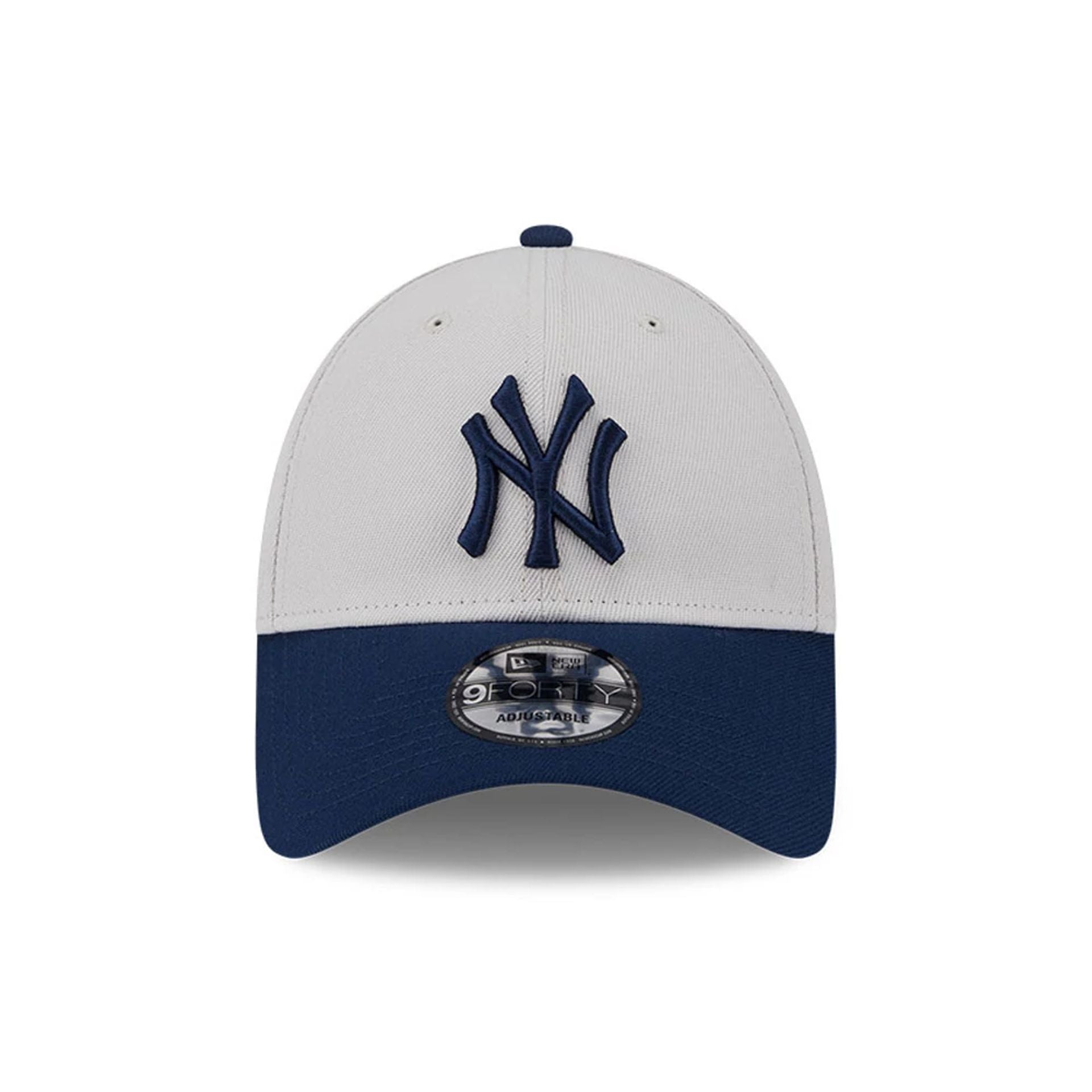 This is a MLB New York Yankees Repreve® White 9FORTY Adjustable Cap 2