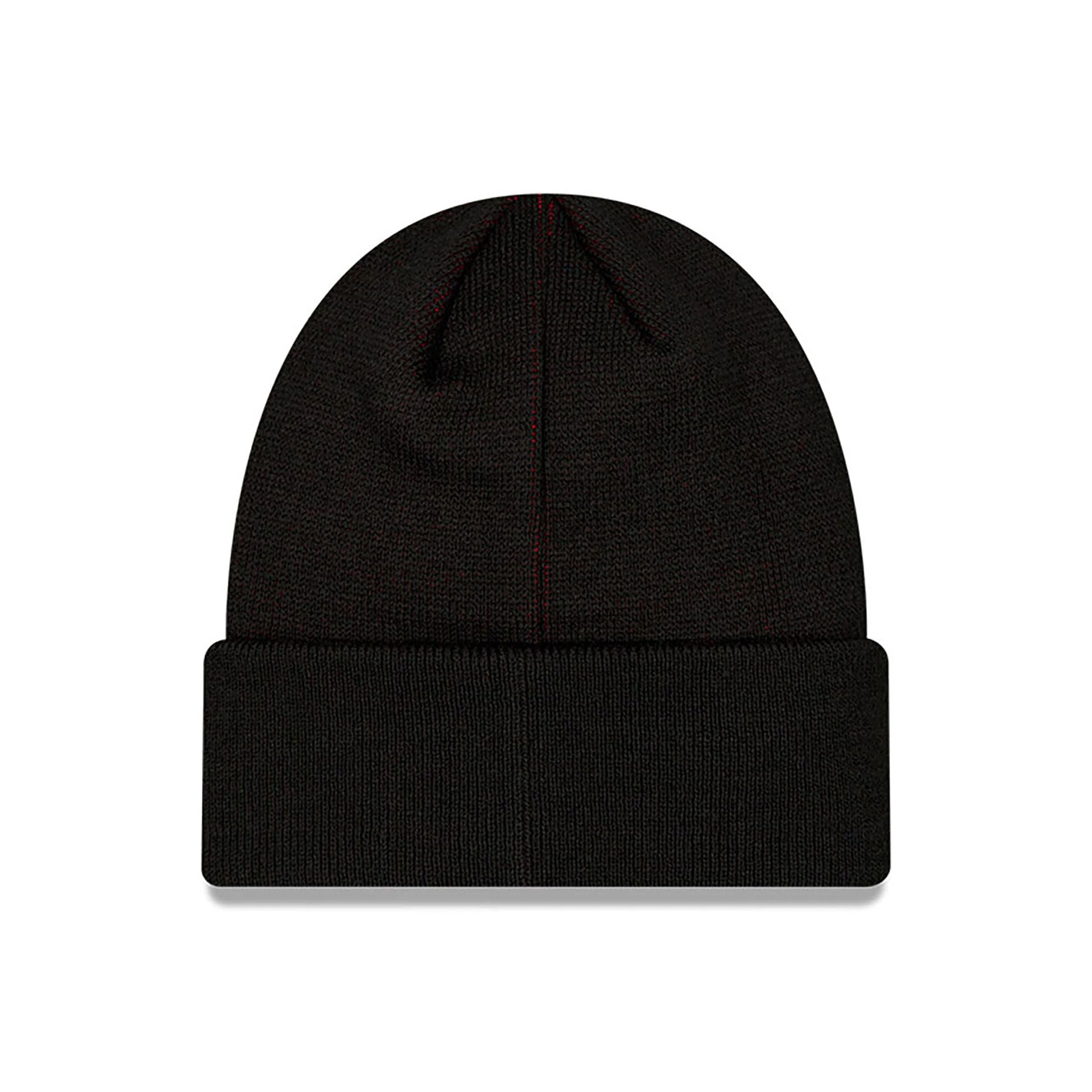 This is a UFC Ultimate Fighting UFC MMA Black Cuff Knit Beanie Hat 2