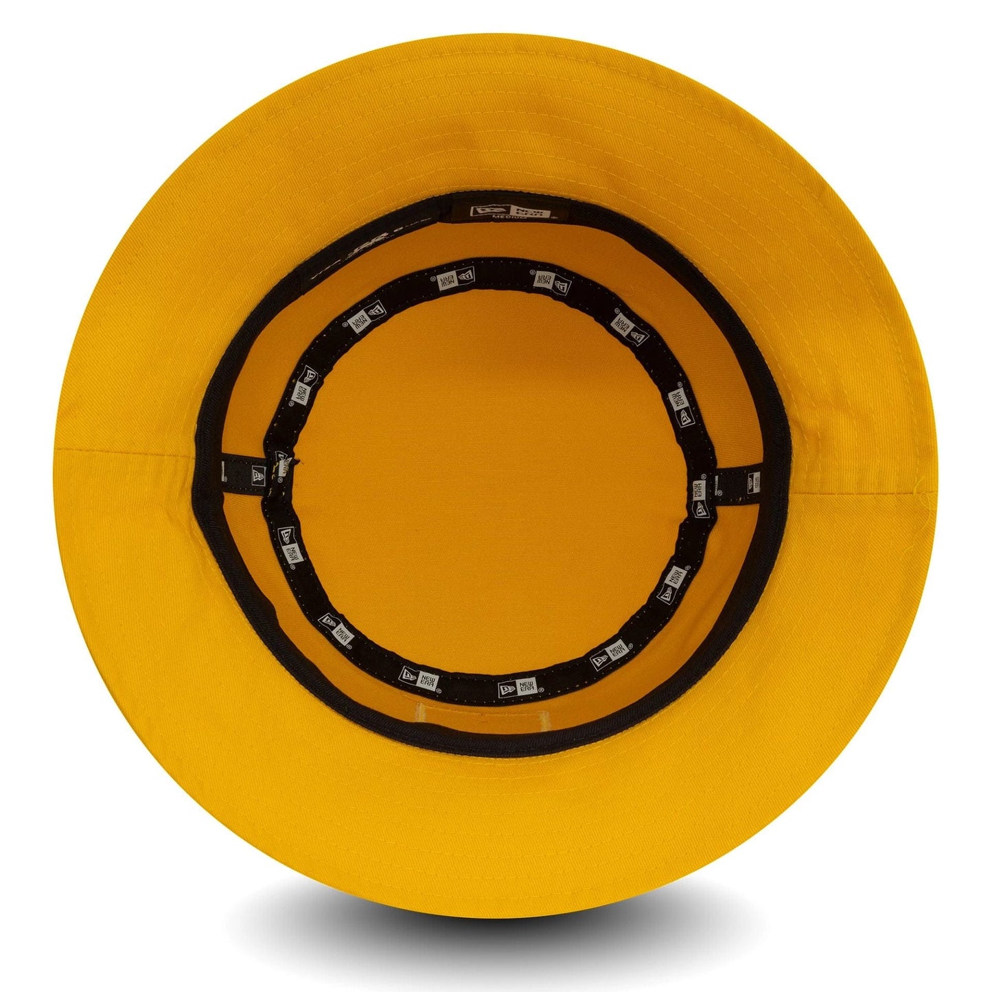 This is a Visa Cash App Racing Bulls Seasonal Yellow Bucket Hat 3