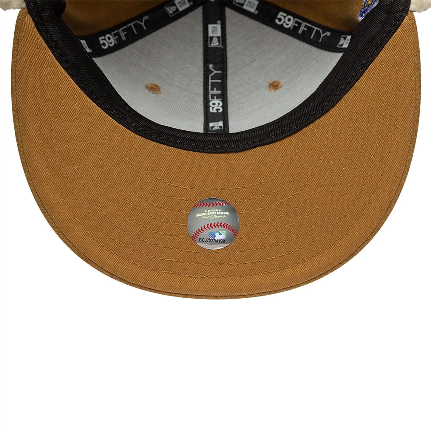 This is a New York Yankees Image Beige Dogear 59FIFTY Fitted Cap 11