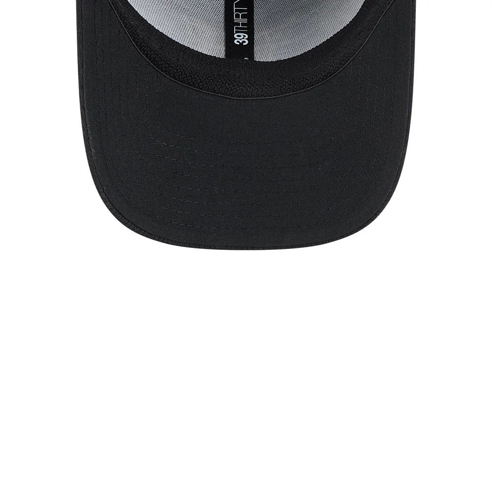 Pictured is this MiLB Batting Practice Wisconsin Timber Rattlers 39THIRTY Stretch Fit cap in black. 7