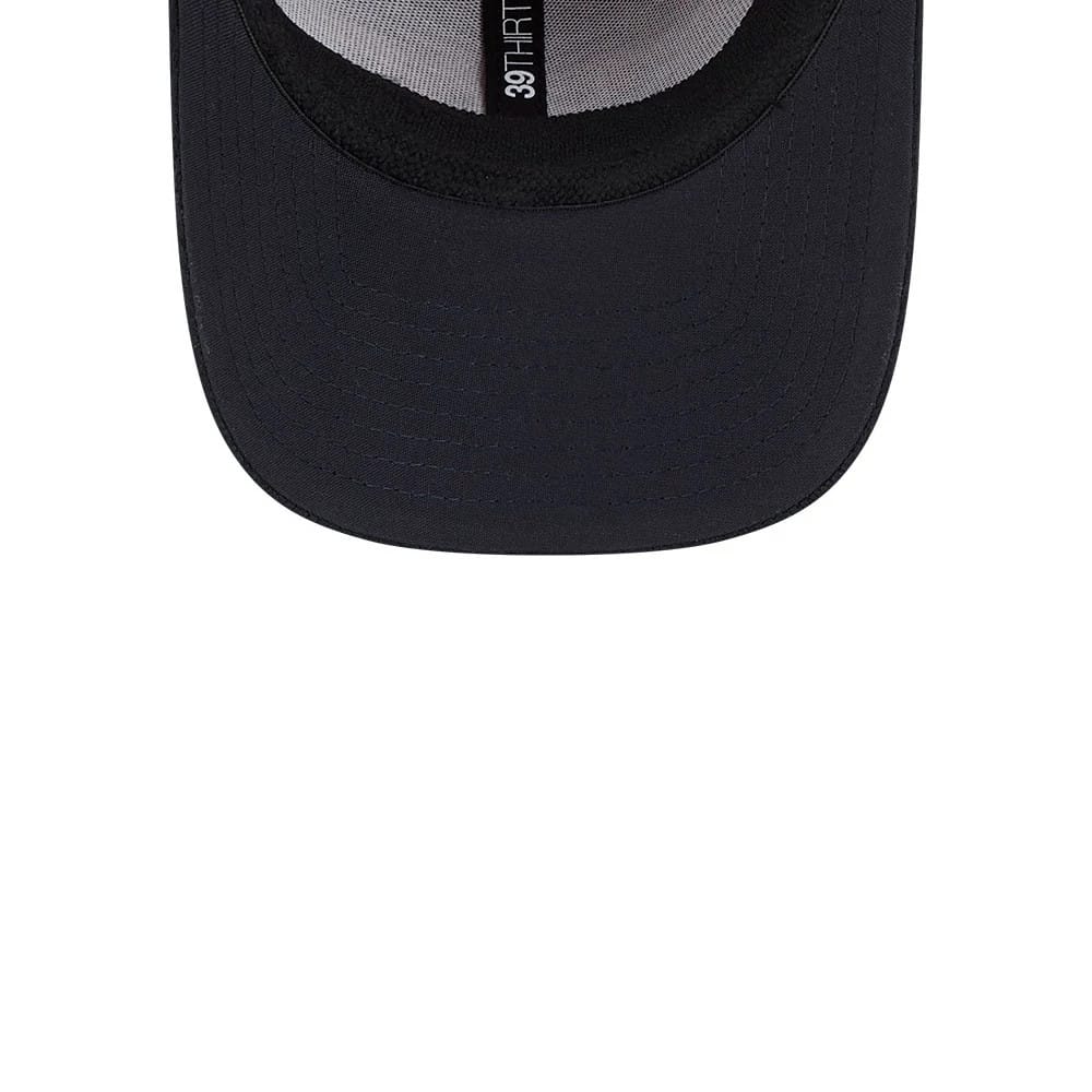 Pictured is this MiLB Batting Practice Toledo Mud Hens 39THIRTY Stretch Fit cap in red. 7