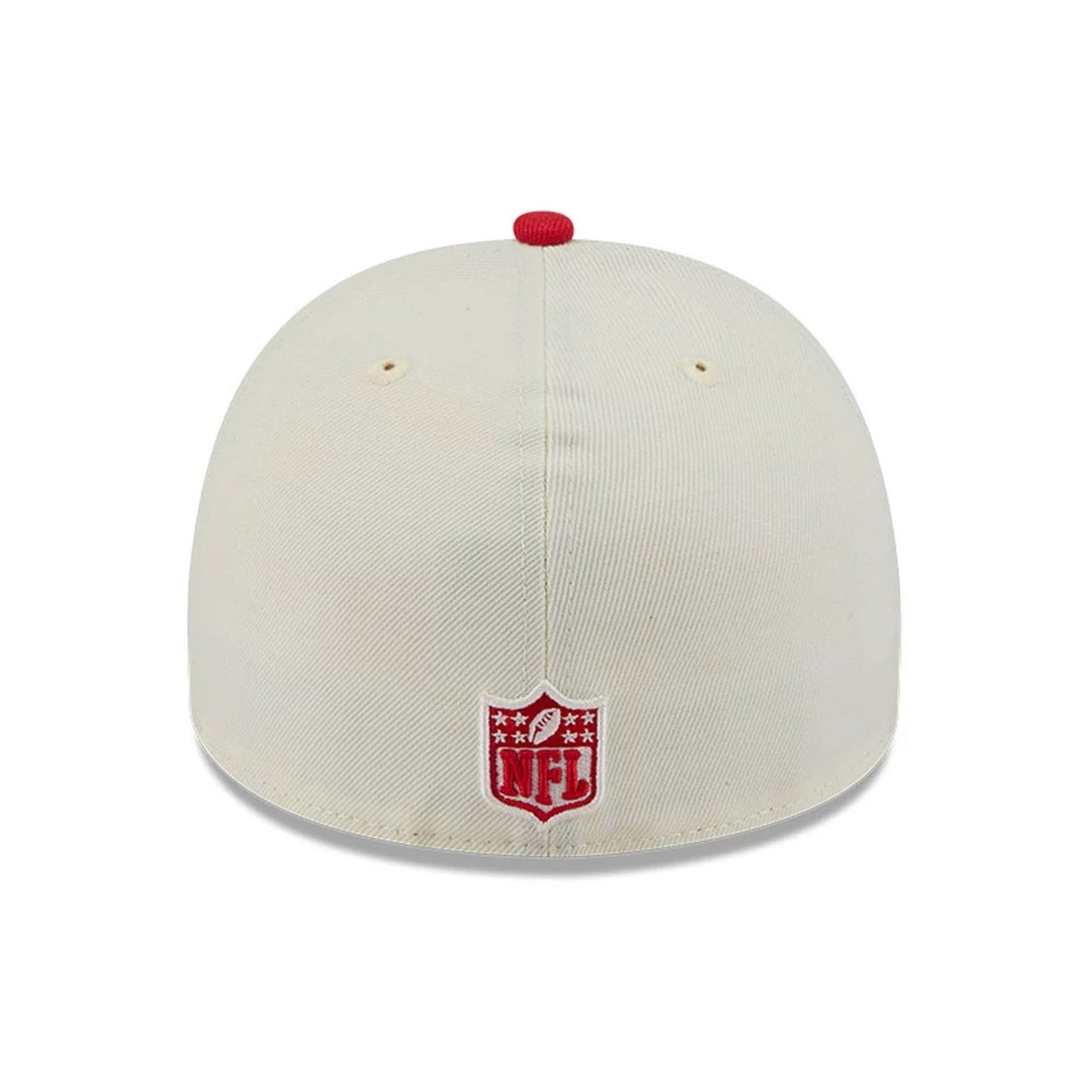 This is a Kansas City Chiefs NFL Draft 2025 White 59FIFTY Fitted A-Frame Cap 7