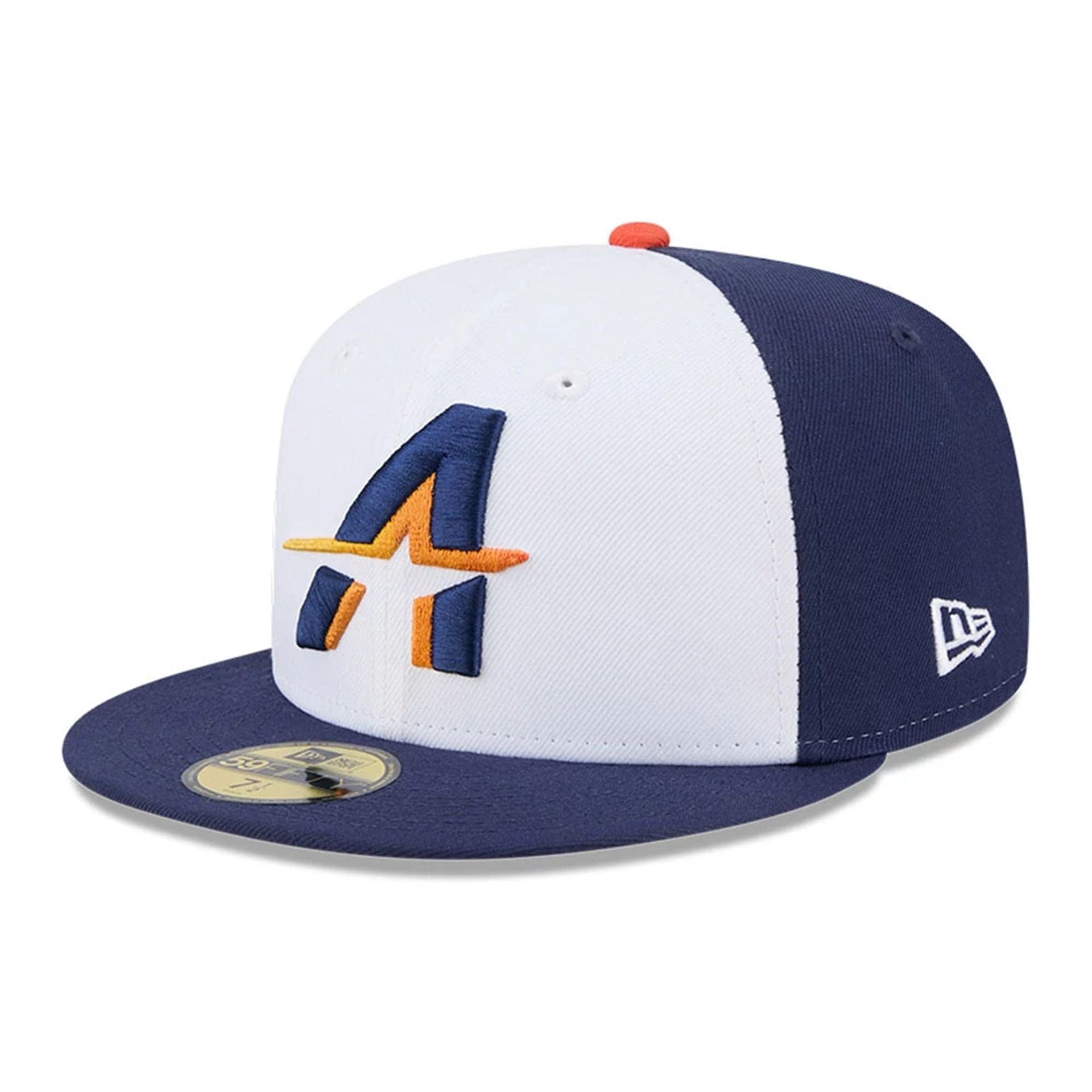 This is a Houston Astros MLB City Connect Navy 59FIFTY Fitted Cap 1