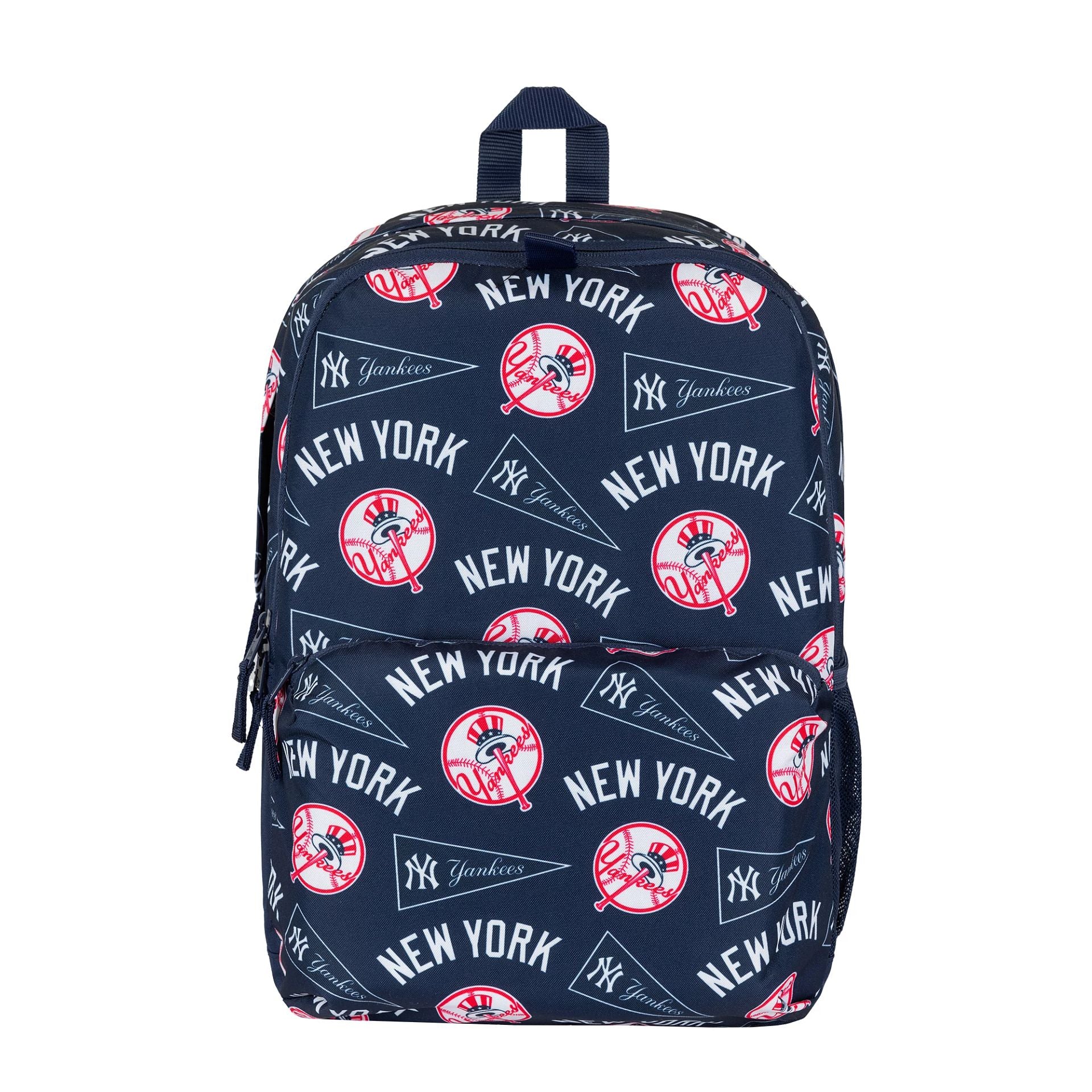 This is a New York Yankees MLB Navy Stadium Backpack 2
