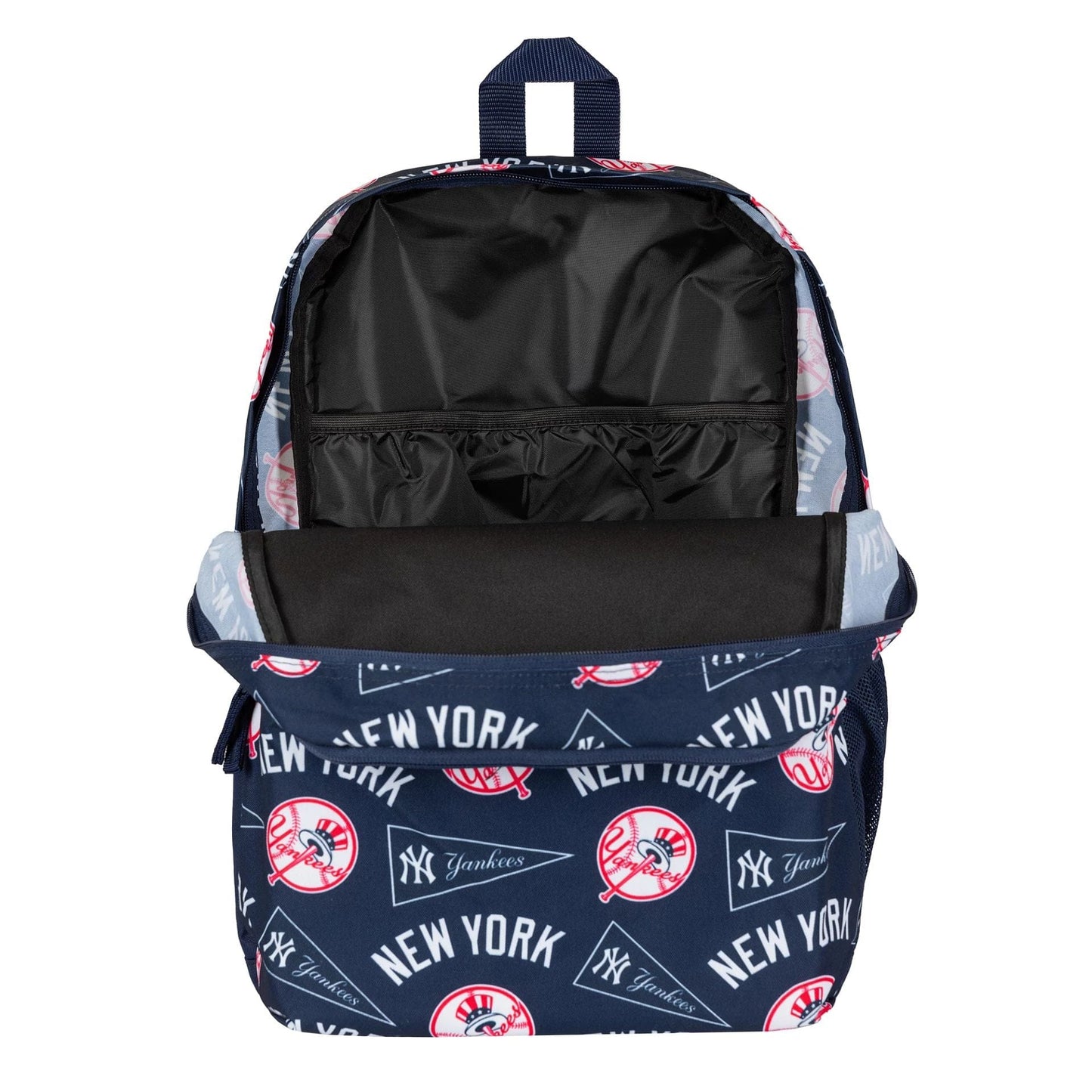 This is a New York Yankees MLB Navy Stadium Backpack 4